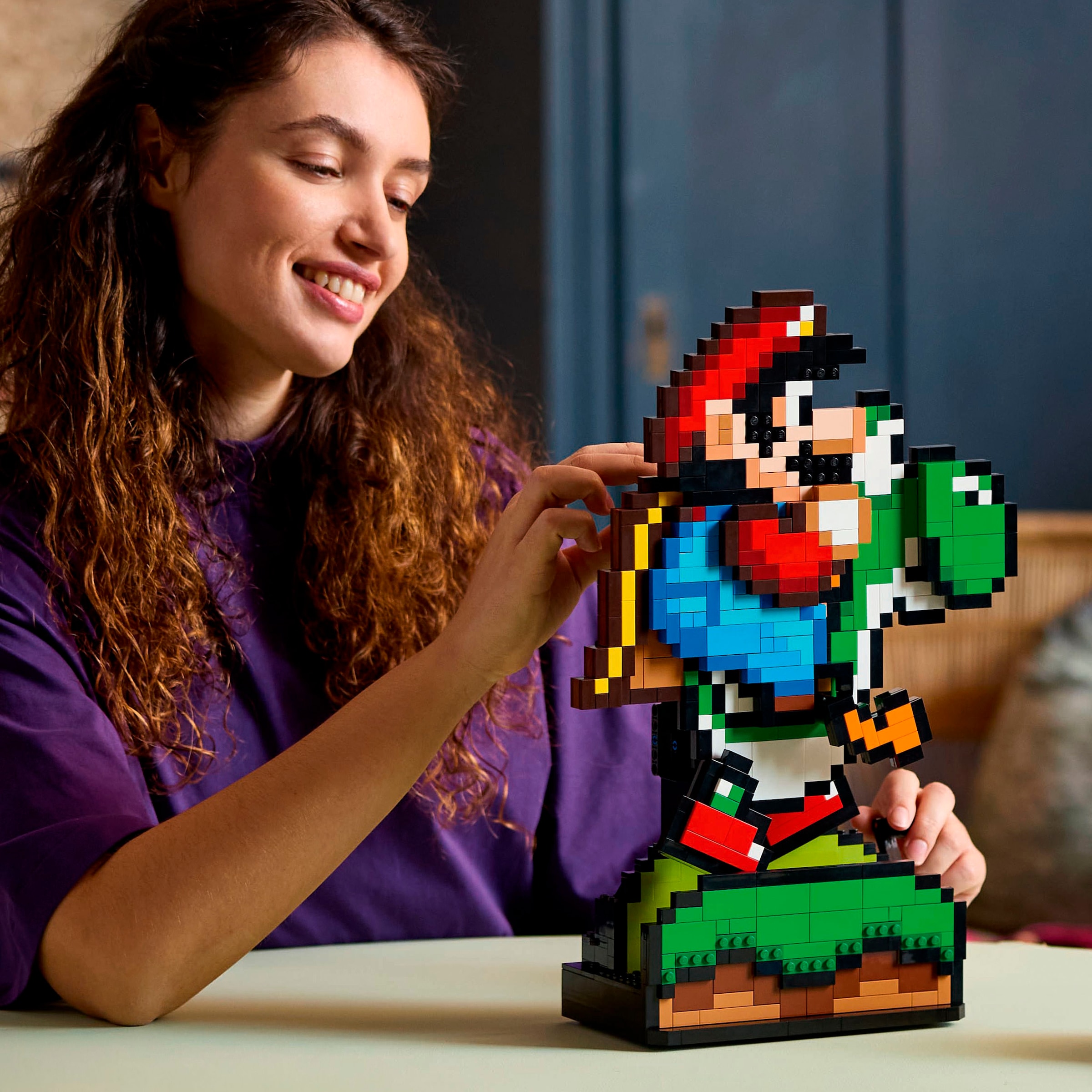 LEGO® Konstruktionsspielsteine »Super Mario World™: Mario & Yoshi (71438), LEGO Super Mario«, (1215 St.), Made in Europe