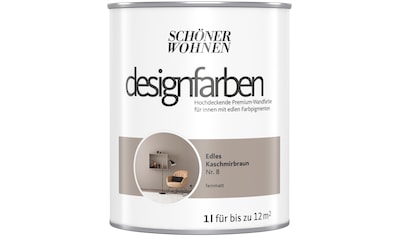 SCHÖNER WOHNEN-Kollektion Wand- und Deckenfarbe »Designfarben«, (1), 1 Liter, Edles... kaufen