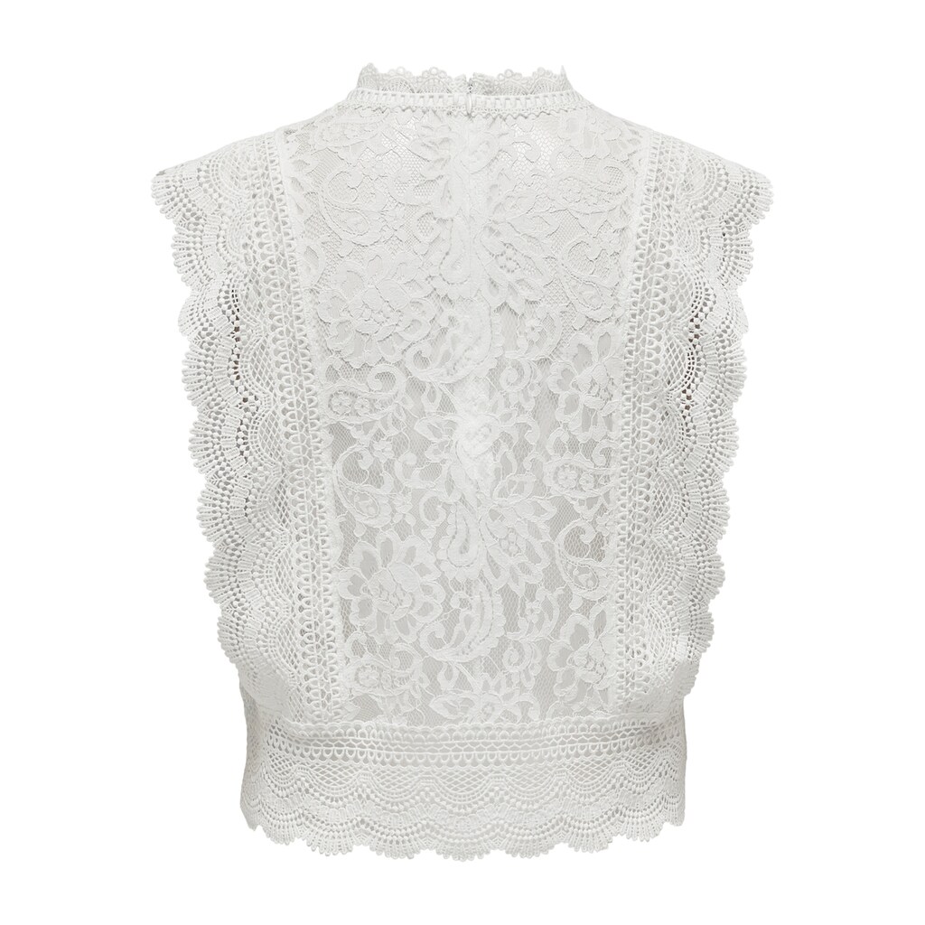 ONLY Spitzenshirt »ONLKARO S/L LACE TOP NOOS WVN«