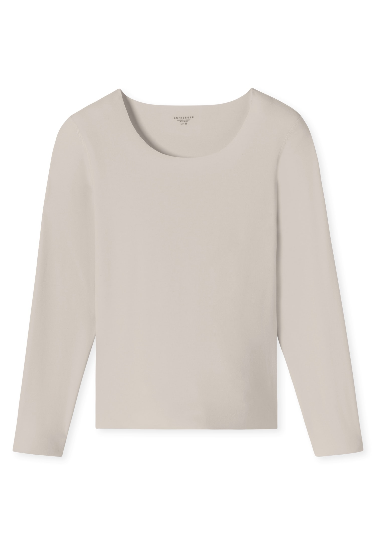Schiesser Langarmshirt »"Invisible Soft Warming"«, mit offen geschnittenen Kanten und flachen Nähte