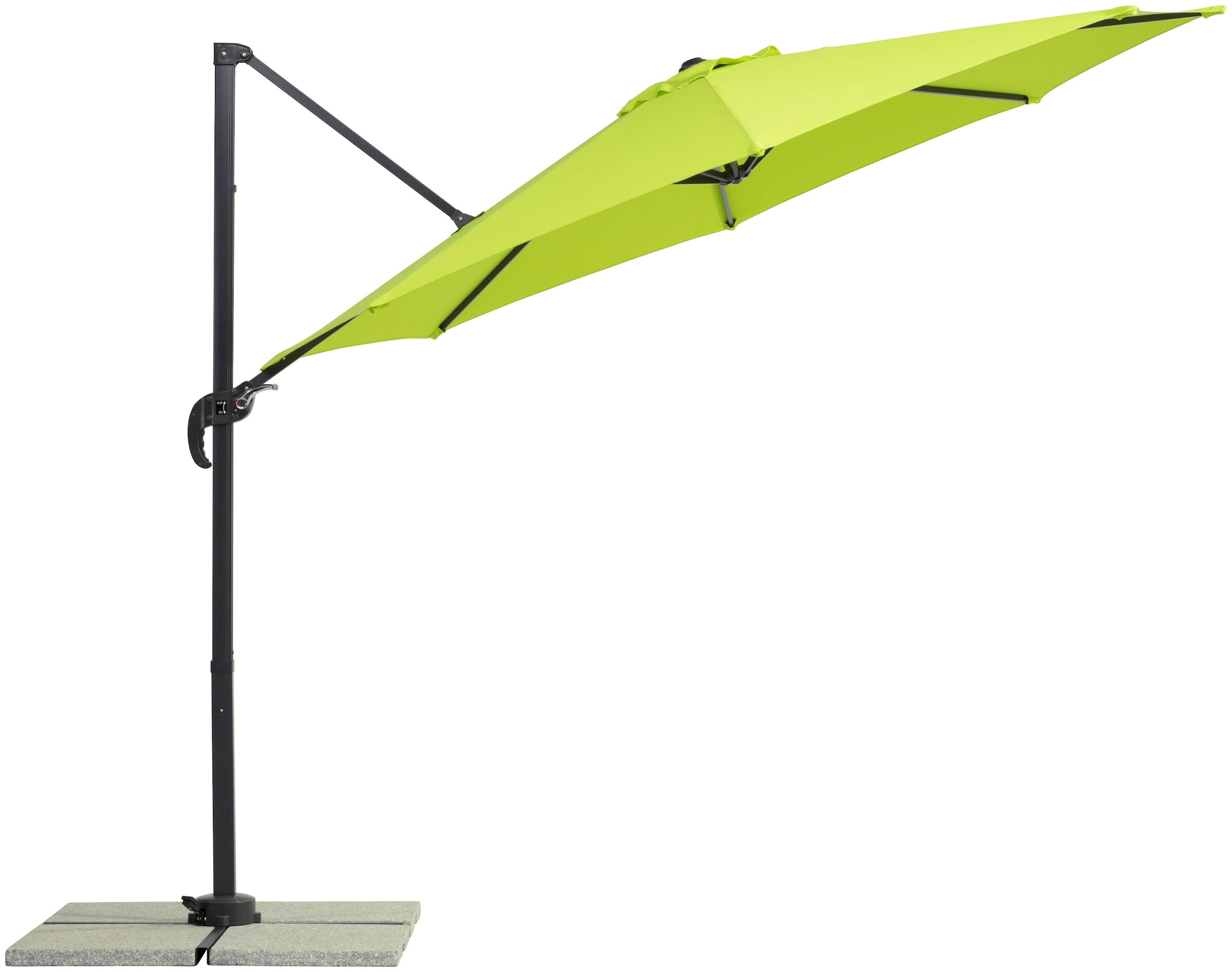 Schneider Schirme Ampelschirm »Rhodos Junior«, mit Schutzhülle, ohne Wegeplatten