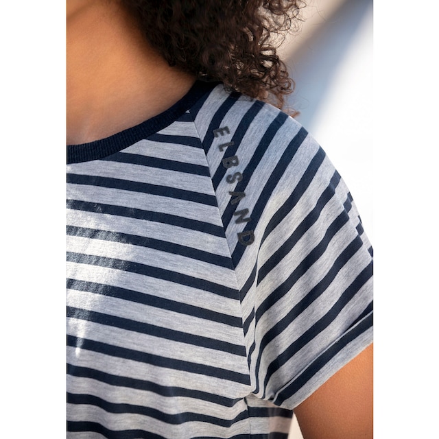 Elbsand Kurzarmshirt »Caira«, mit Streifen im Online-Shop bestellen