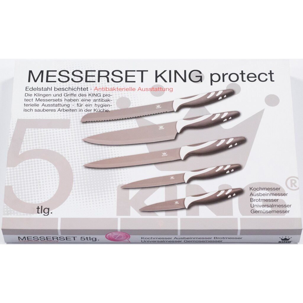 KING Messer-Set, (Set, 5 tlg.)