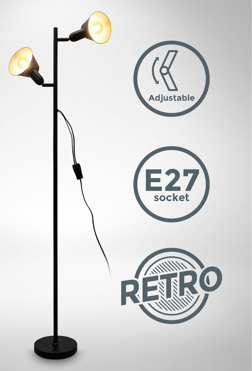 Paco Home Stehlampe »Aleyna 103«, 1 flammig-flammig, Kinderlampe LED  Kinderzimmer Lampe Mit Mond-Motiv Deko E27 online kaufen