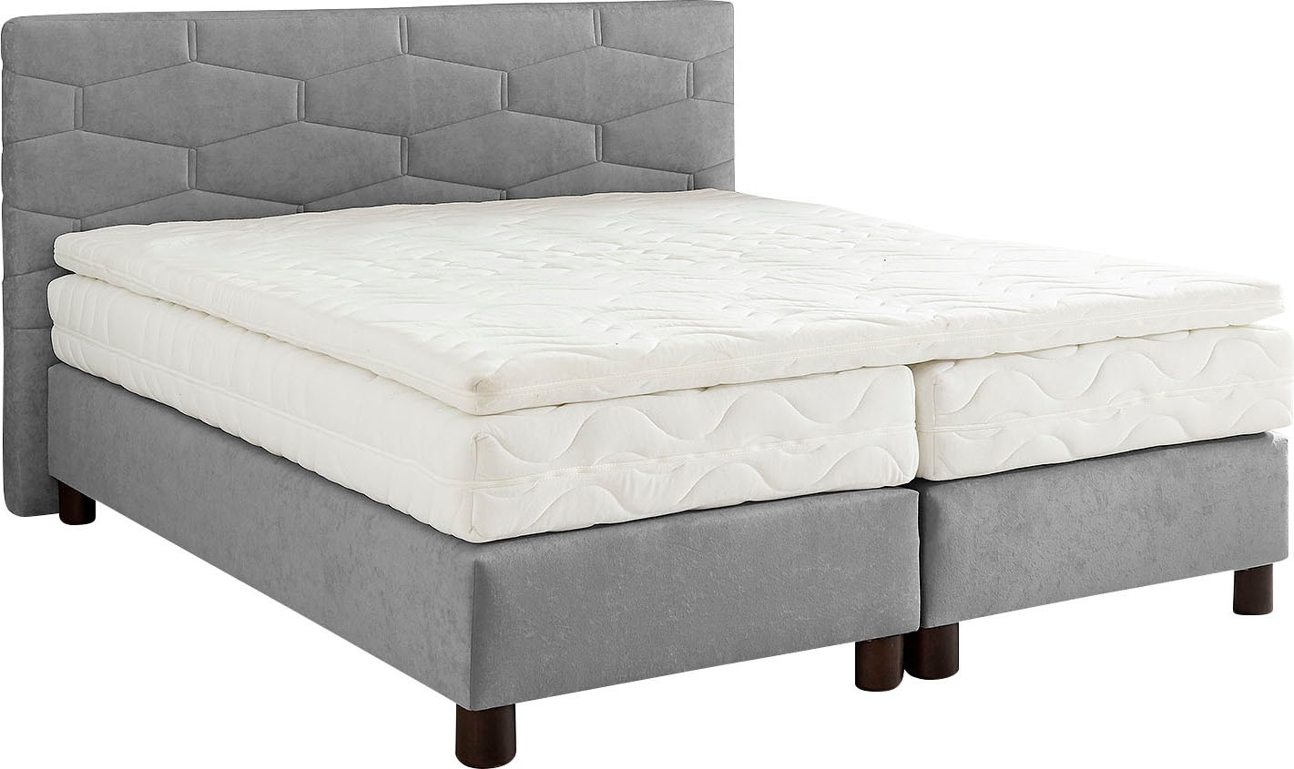 Westfalia Schlafkomfort Boxspringbett wahlweise mit Topper günstig online kaufen