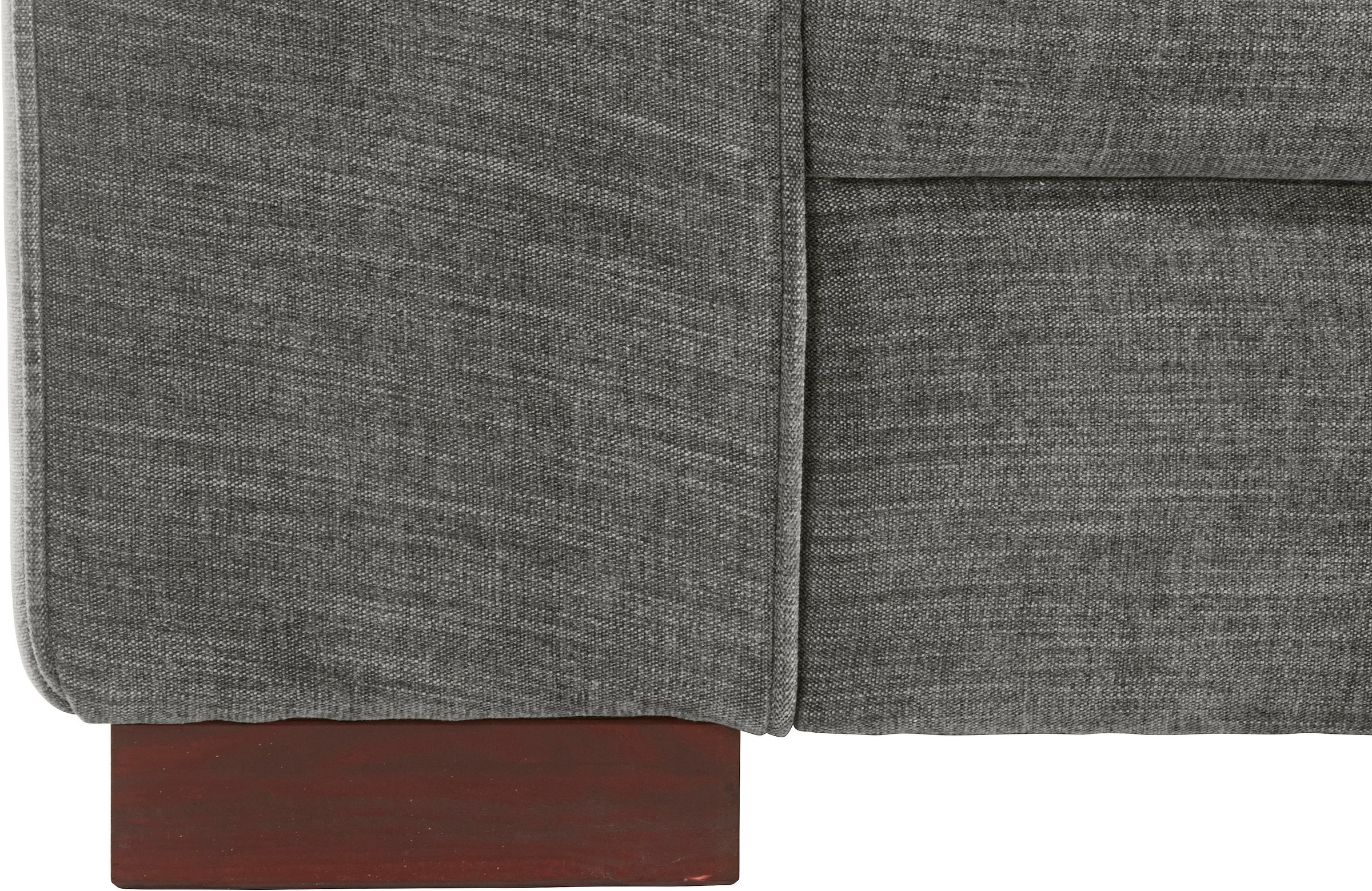 Home affaire Ecksofa »Broughton L-Form«, weicher Sitzkomfort, incl. 4 Zierkissen, Keder