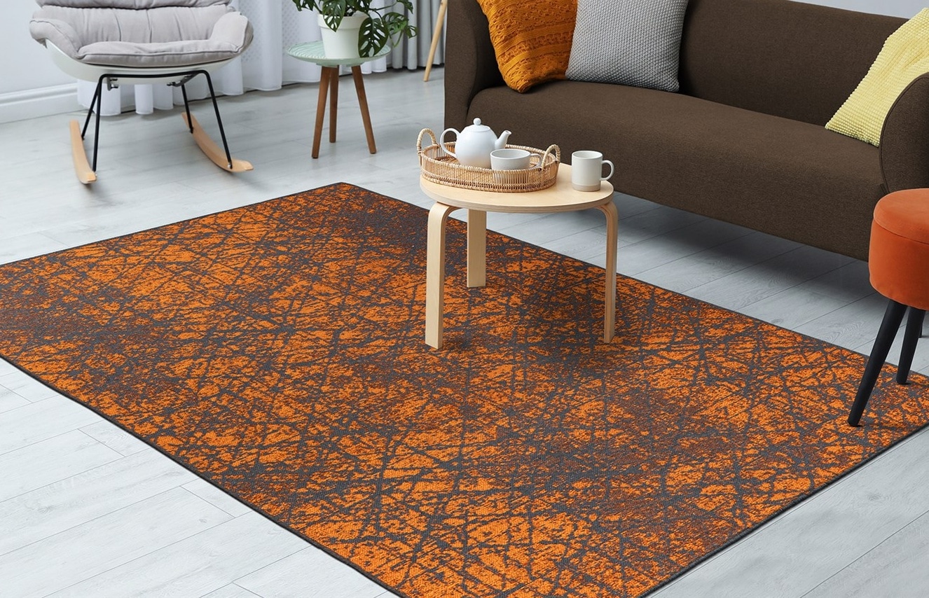 Kayoom Teppich »Kalevi 200«, rechteckig, 8 mm Höhe, Flachgewebe günstig online kaufen