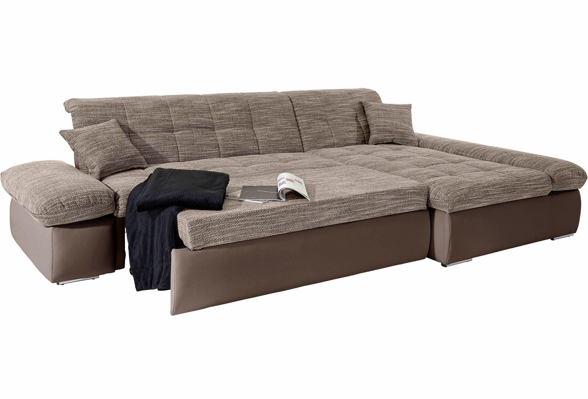 DOMO collection Ecksofa »Moric, L-Form, XXL-Sofa - Breite 300cm«, wahlweise günstig online kaufen