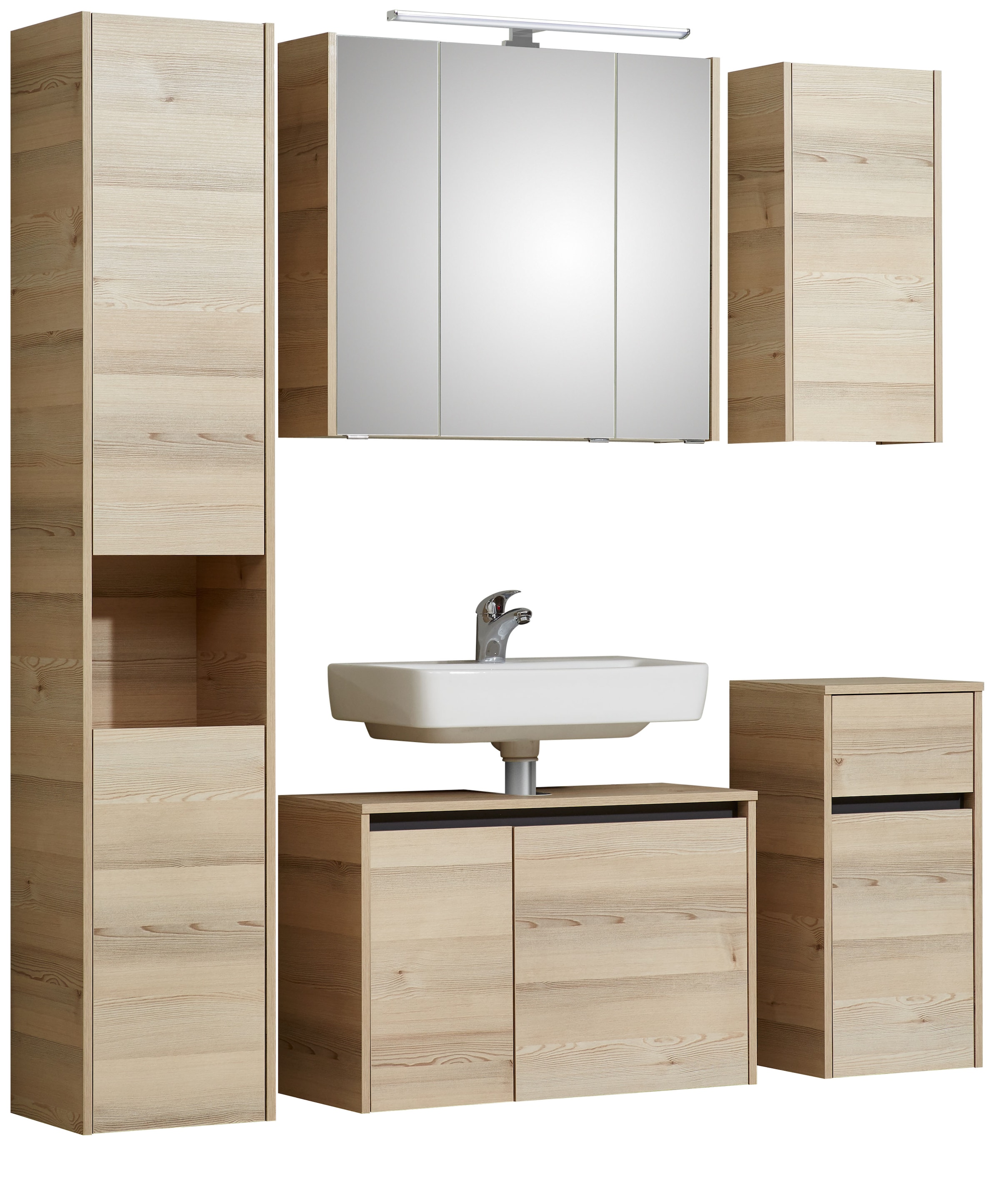 Saphir Badmöbel-Set »Quickset 393«, (Komplett-Set, 5 St.) günstig online kaufen