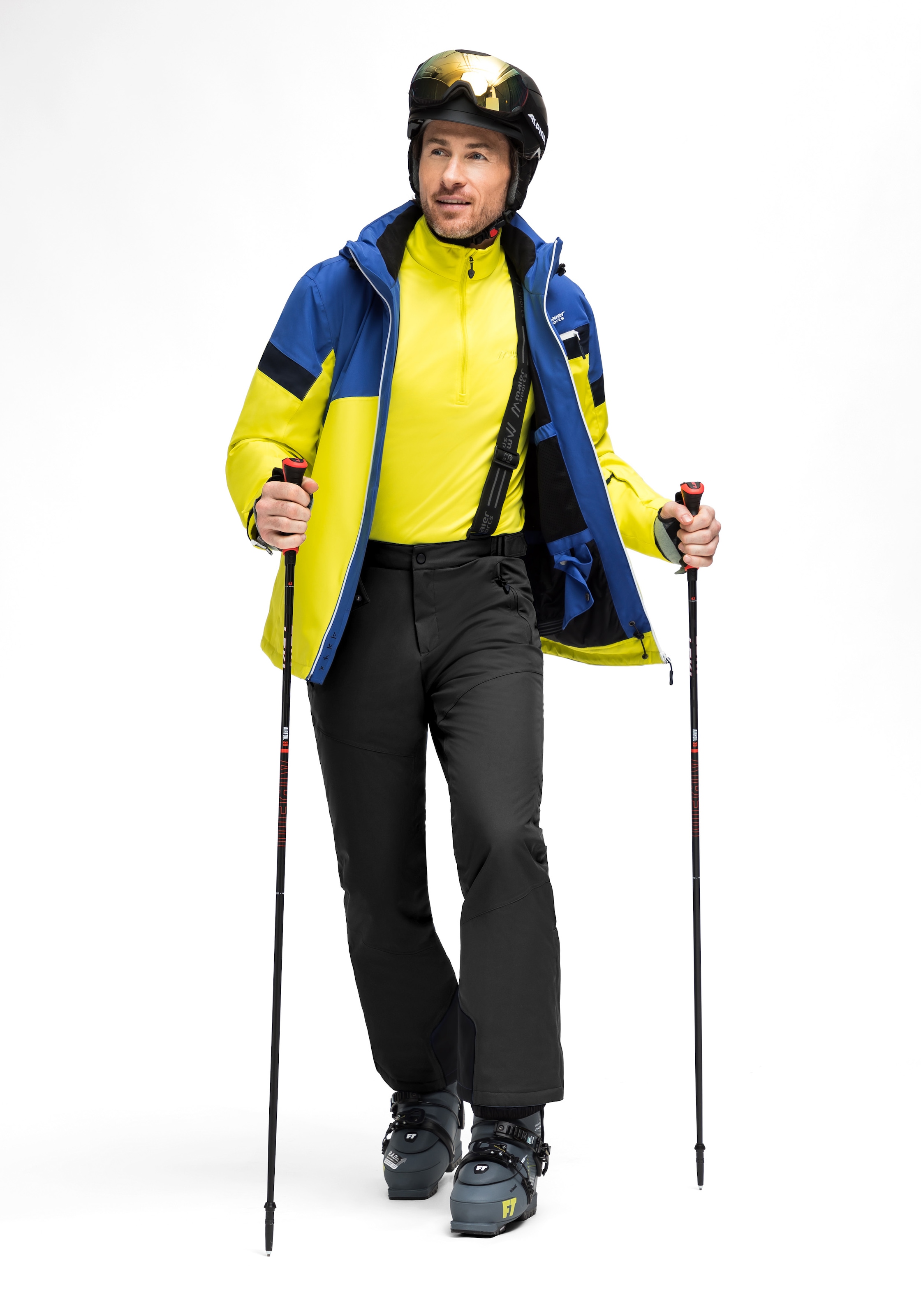 Maier Sports Skihose »Anton 2«  Herren Schneehose mit Hosenträgern, wind/wasserdicht, Regular Fit