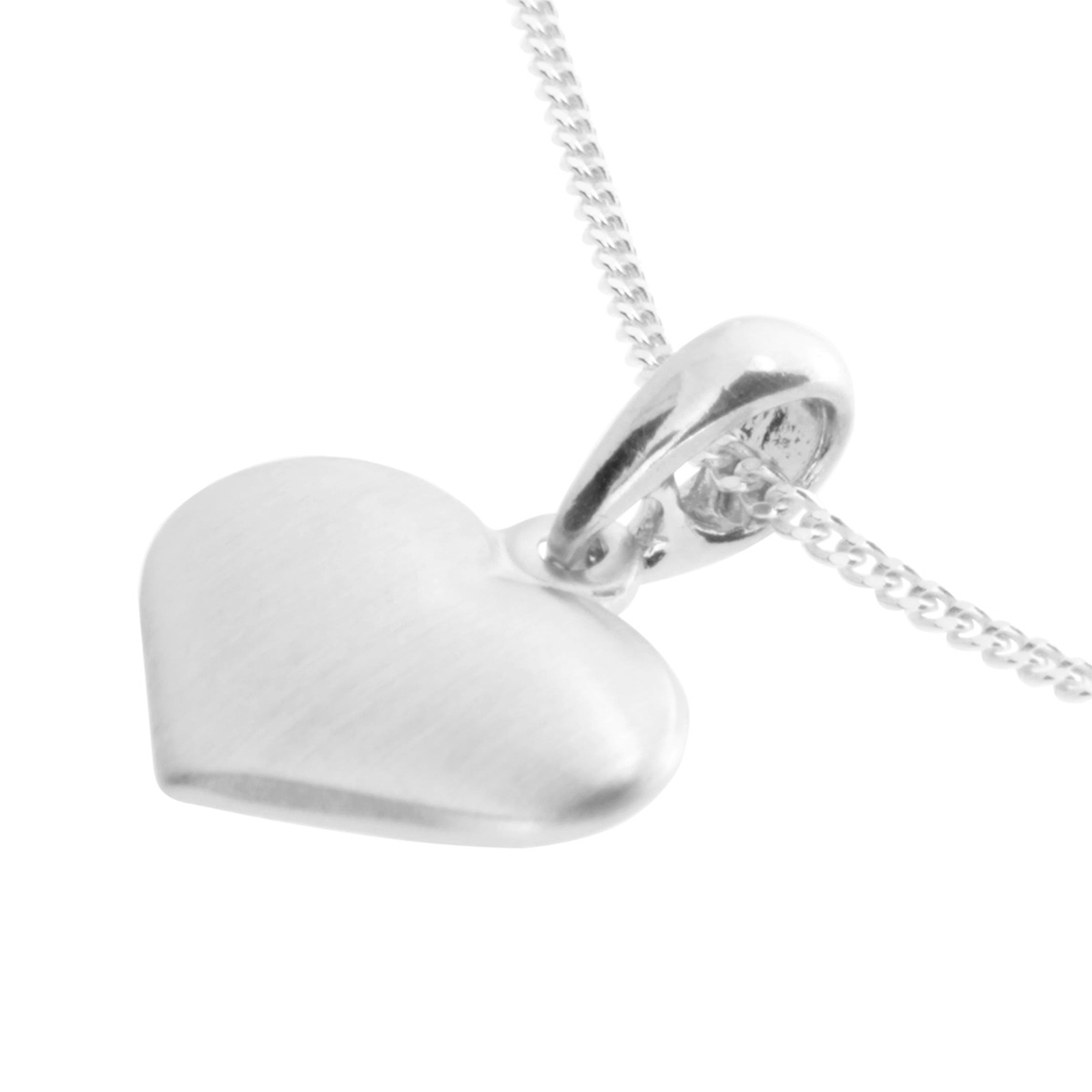 OSTSEE-SCHMUCK Kette mit Anhänger »Ostsee-Schmuck Kette mit Anhänger Herz 15 mm«, (2 tlg.)