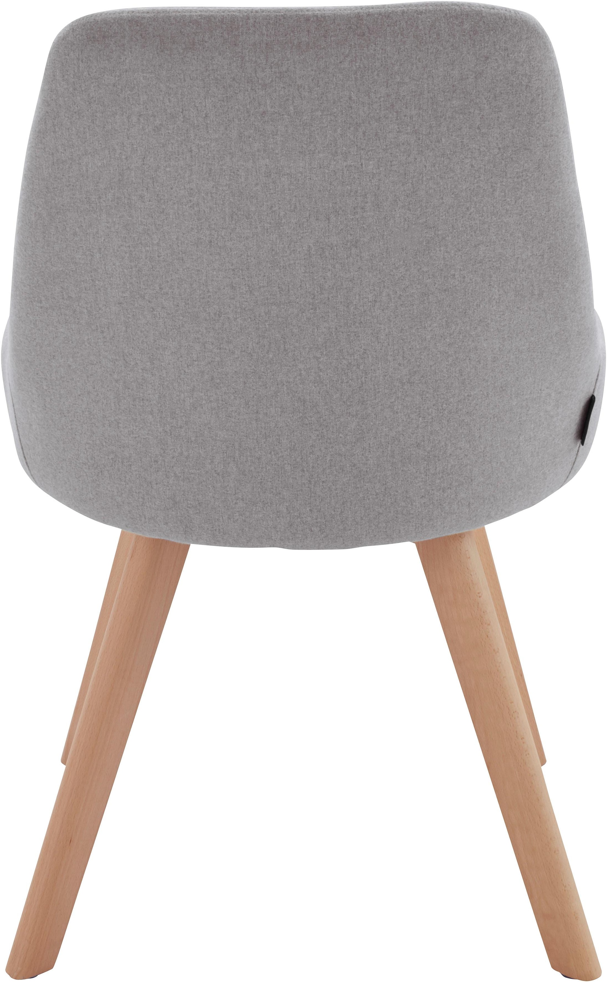 INOSIGN Esszimmerstuhl »Dilla, TOPSELLER!«, (Set), 2 St., Webstoff, im 1er und 2er Set, Webstoff Bezug, Sitzhöhe 48 cm, Küchenstuhl