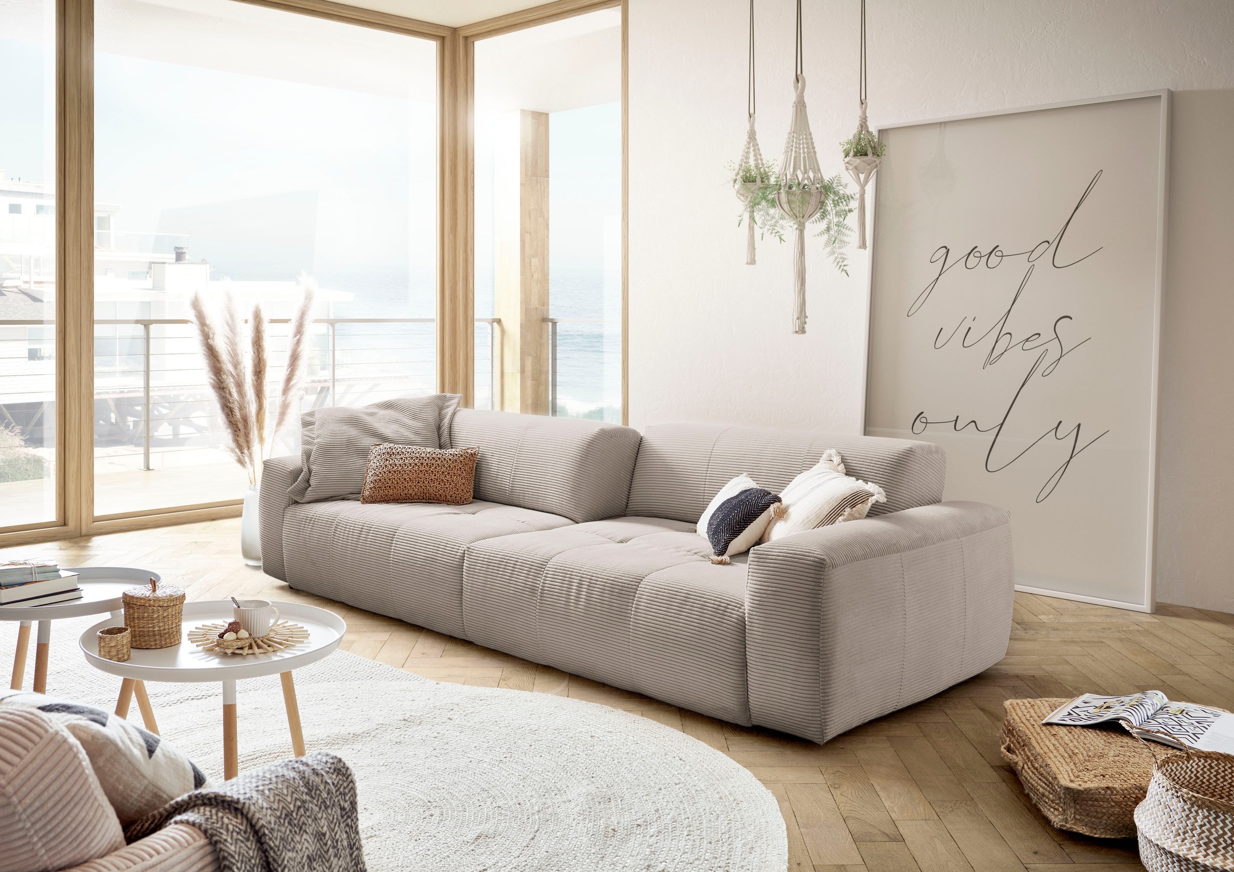 3C Candy Big-Sofa »Yoshy Mega Sofa mit Komfortfunktionen, modern und bequem günstig online kaufen