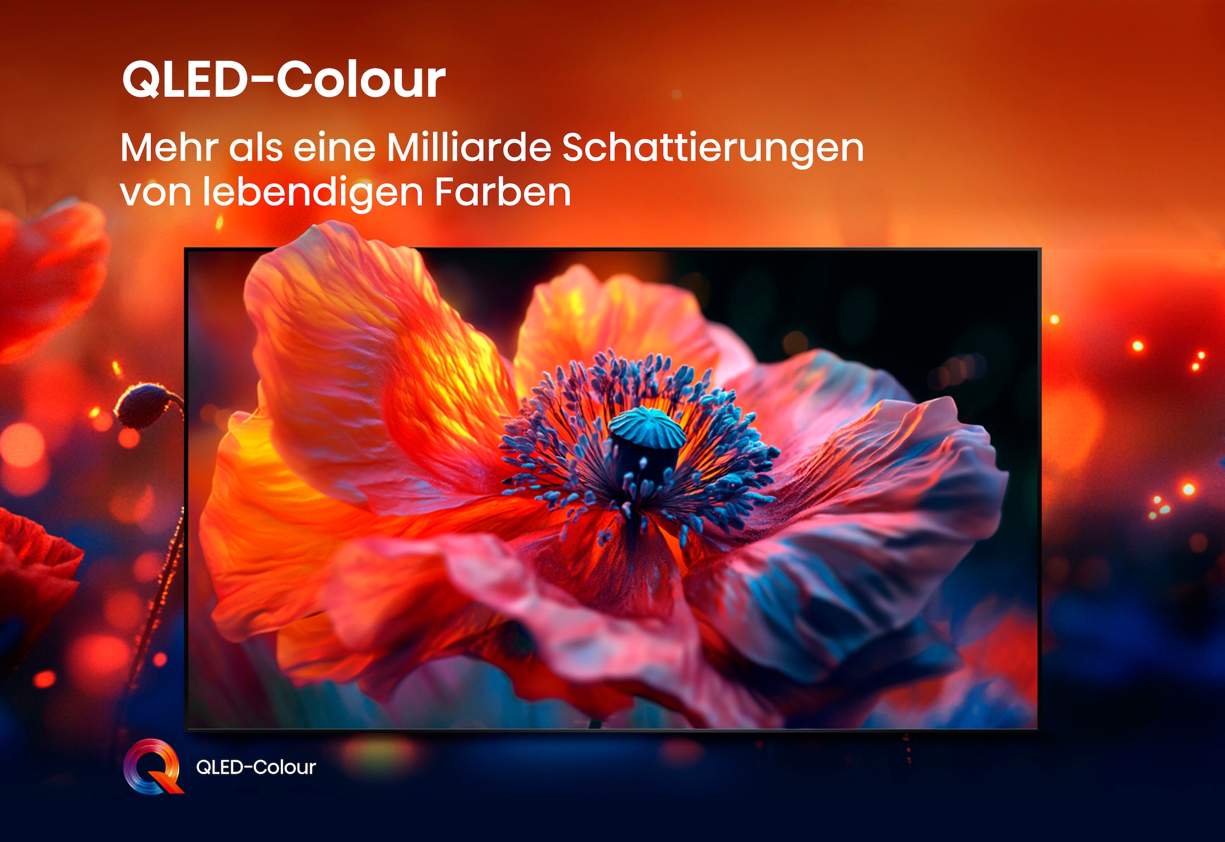 Hisense QLED-Fernseher »65E77Q«, 4K Ultra HD, Smart-TV, 4K UHD QLED