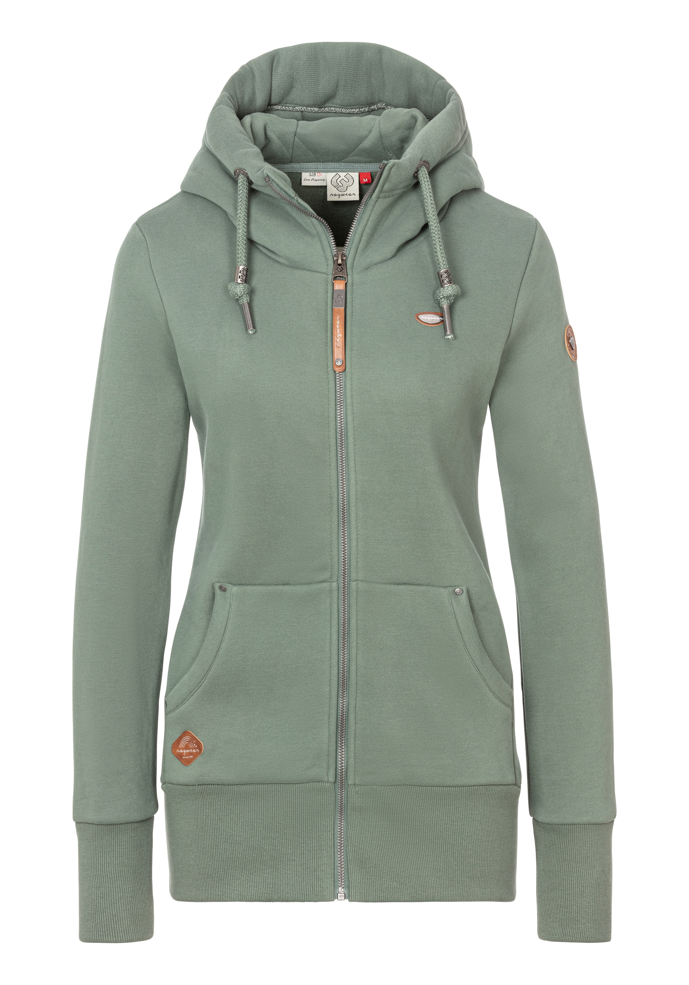 Ragwear Sweatjacke »NESKA ZIP O«, mit extra breiten Bündchen