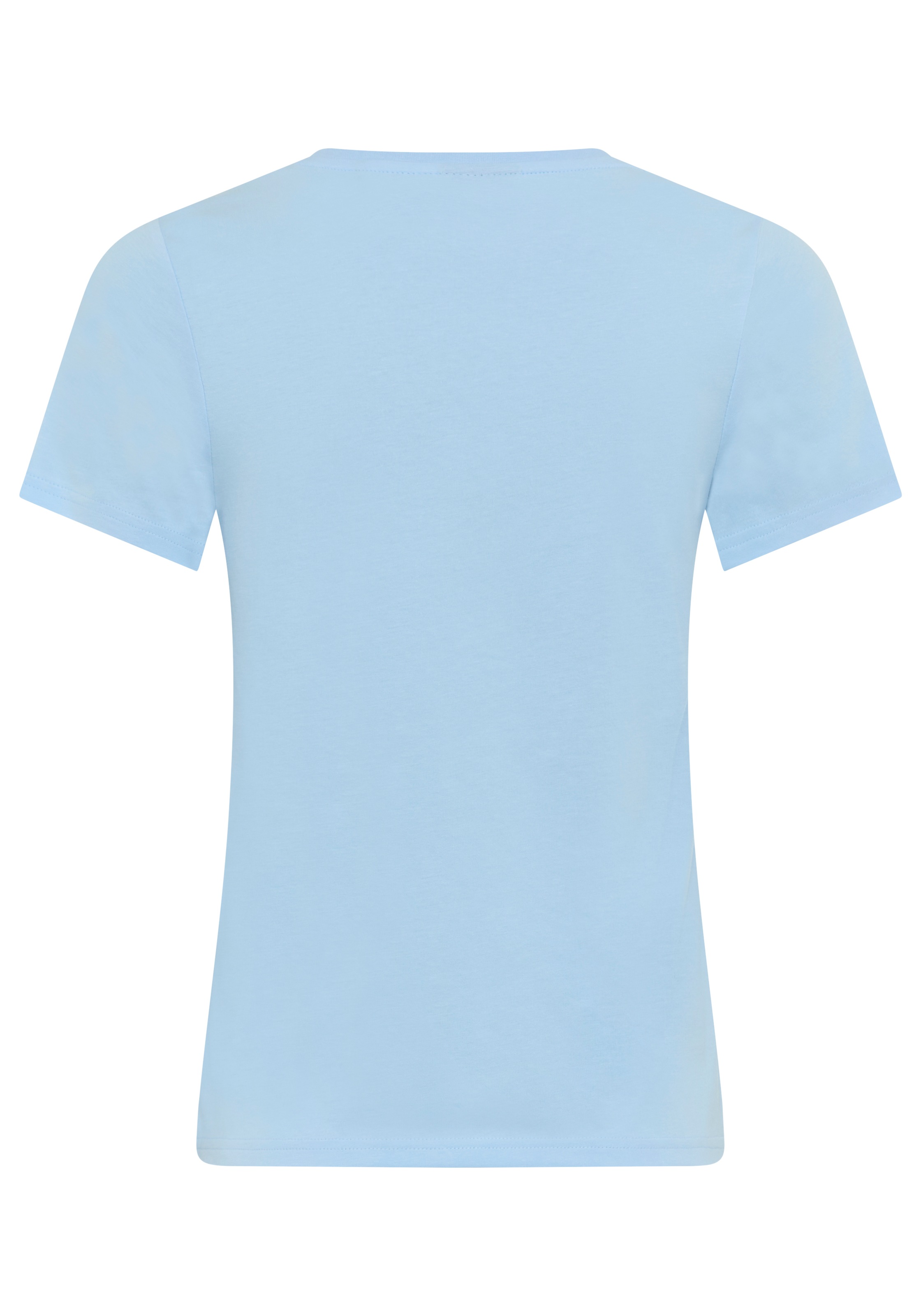 HUGO Blue T-Shirt »Classic V« mit Logo, V-Ausschnitt