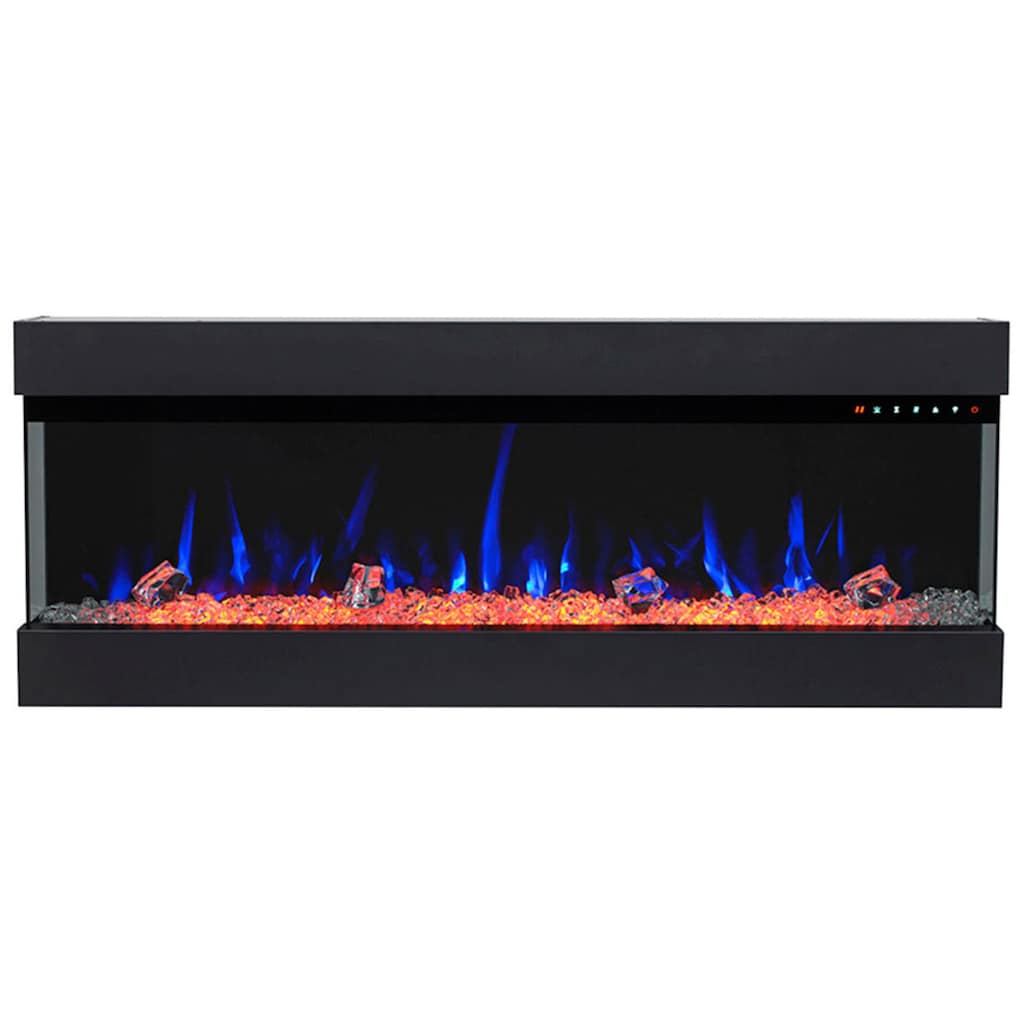 GLOW FIRE Elektrokamin »Insert 50«, täuschend echte Flamme - Multicolor LED-Technik, Heizfunktion 1600W