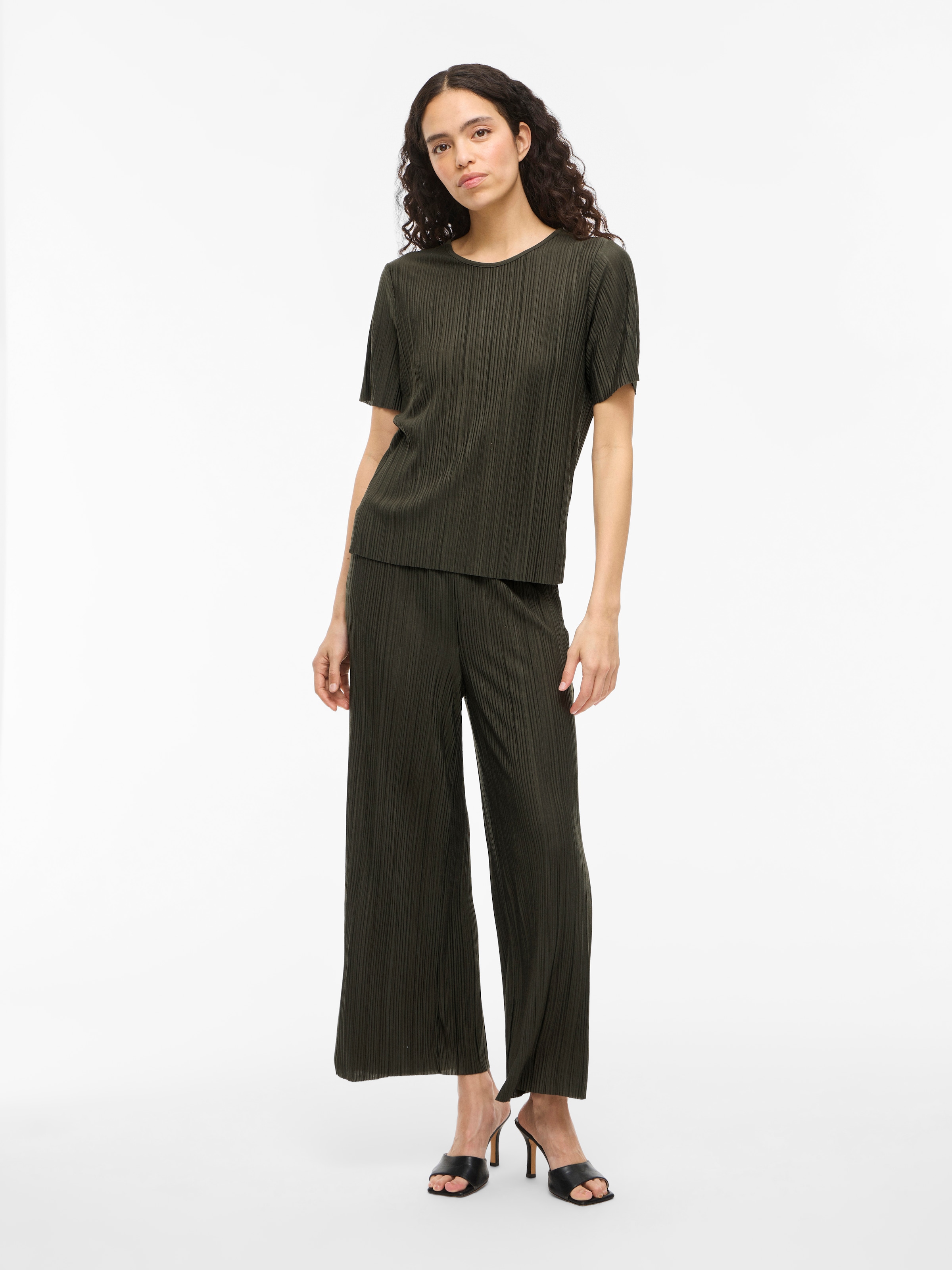 Vila Kurzarmshirt »VIPLISA O-NECK S/S TOP - NOOS«