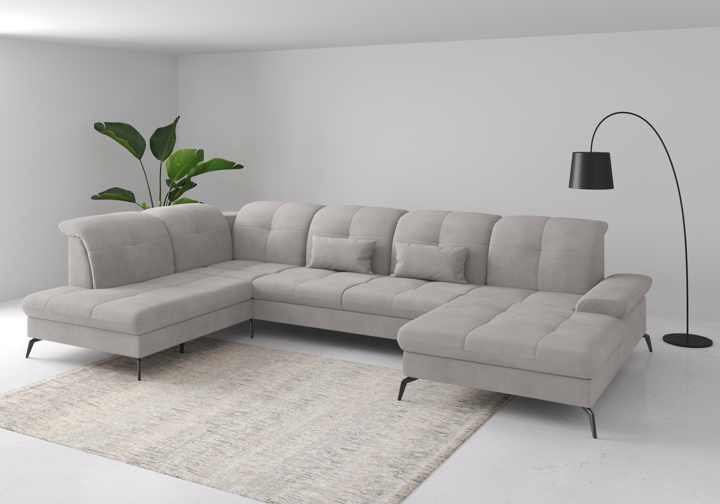 sit&more Wohnlandschaft »Amica«, inkl Sitztiefenverstellung und Armteilvers günstig online kaufen