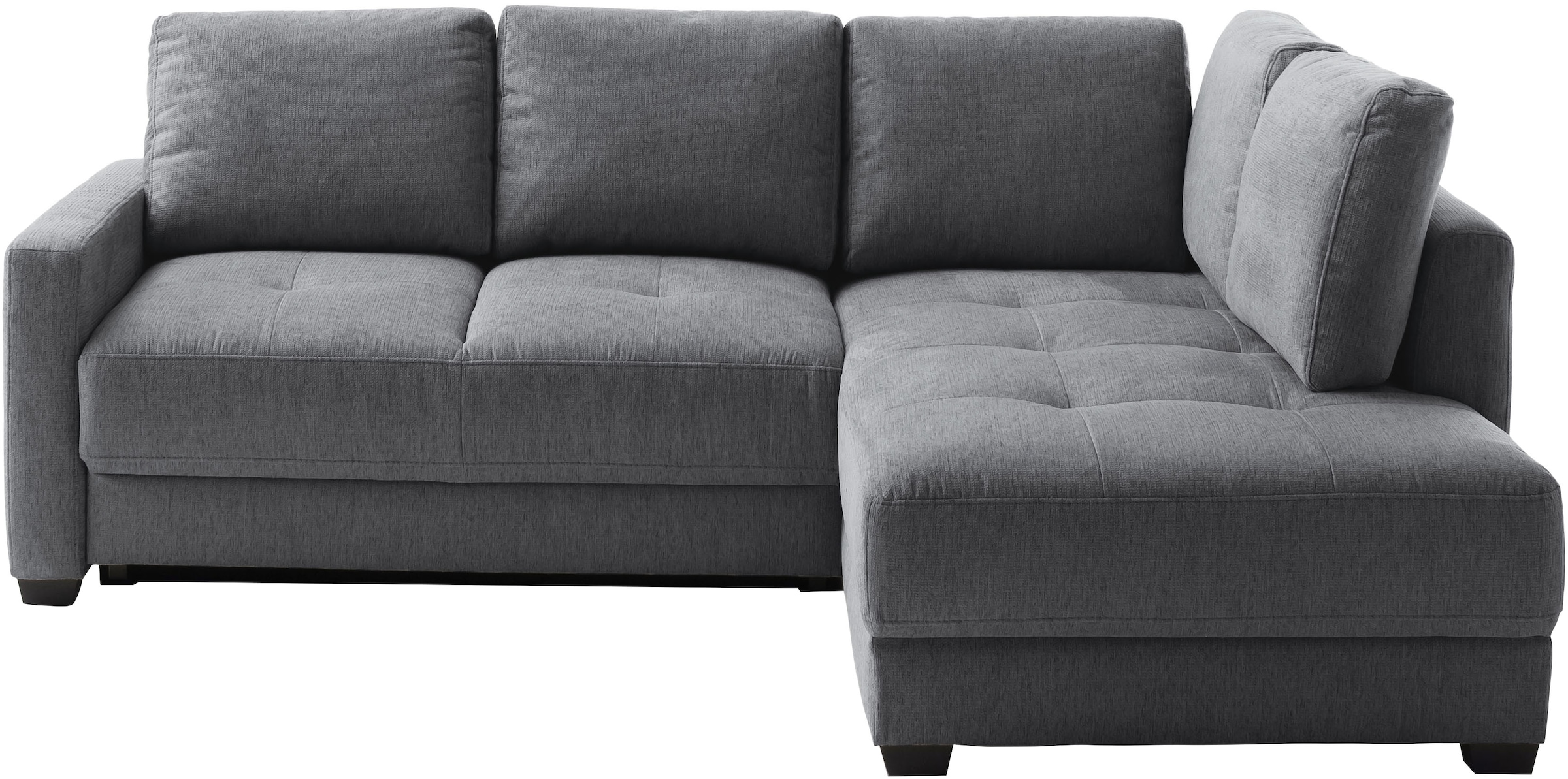 Mr. Couch Ecksofa »Pierre, L-Form mit Taschenfederkern«, mit DuraSpring-Taschenfederkern bis 140 kg belastbar