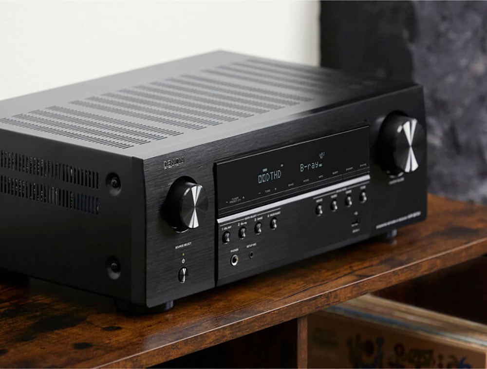 Denon AV-Receiver »AVR-S670H«, 5.2, (Bluetooth-LAN (Ethernet)-WLAN FM Tuner-Hi-Res Audio-Internetradio-Sprachsteuerung-USB-Mediaplayer)