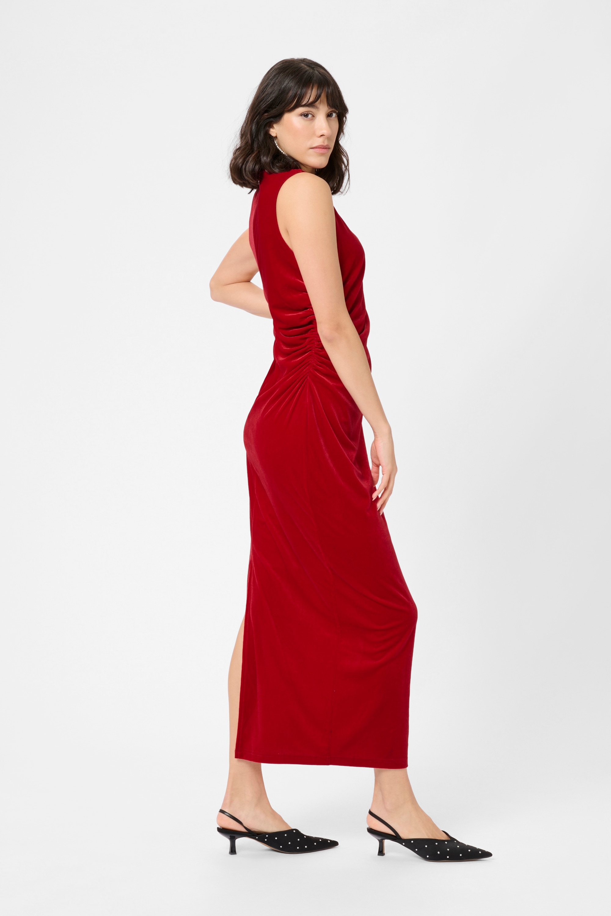 KAFFE Midikleid »Kleid KAkelly«