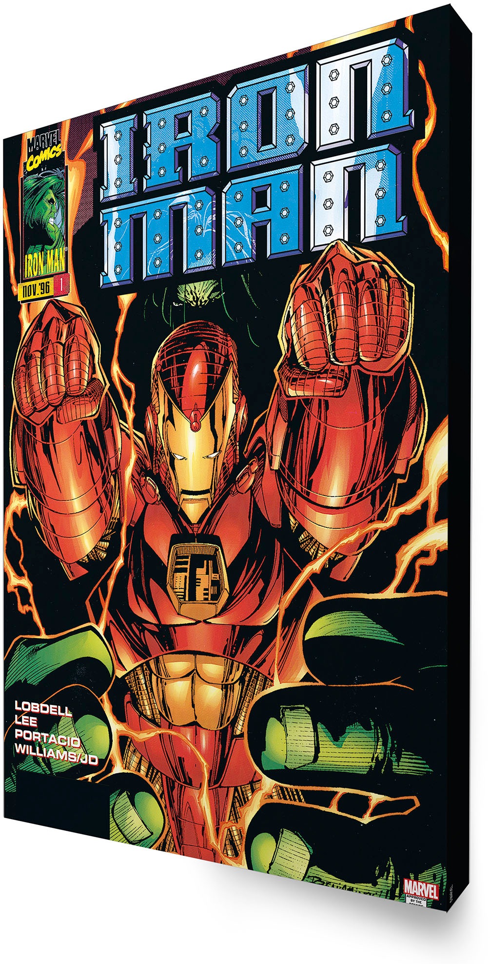 MARVEL Leinwandbild »Iron Man«, (1 St.)