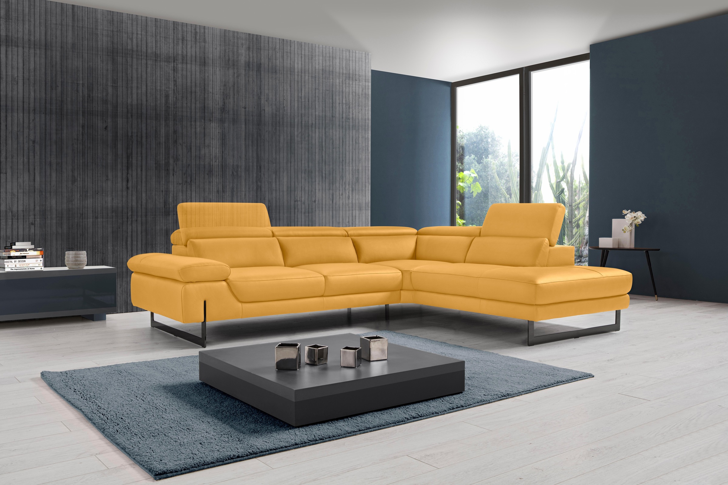 Egoitaliano Ecksofa »Queenie, extravagantes Sofa mit erstklassigem Sitzkomf günstig online kaufen