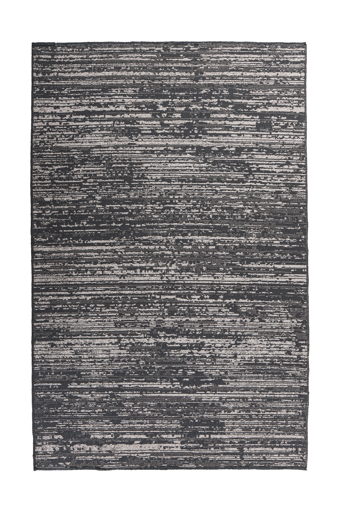 Kayoom Teppich »Kalea 125«, rechteckig, 8 mm Höhe, Flachgewebeteppich mit Relief-Design, Used-Look, moderne Farben