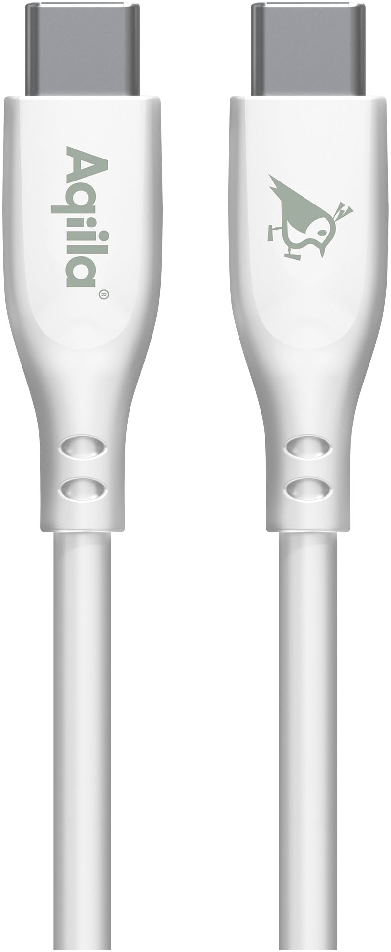 Aqiila USB-Kabel »Cablebird CS12 Lade-/ Sync- Kabel 60W Type C Type C 2 Meter« USB Typ C USB-C 200 cm