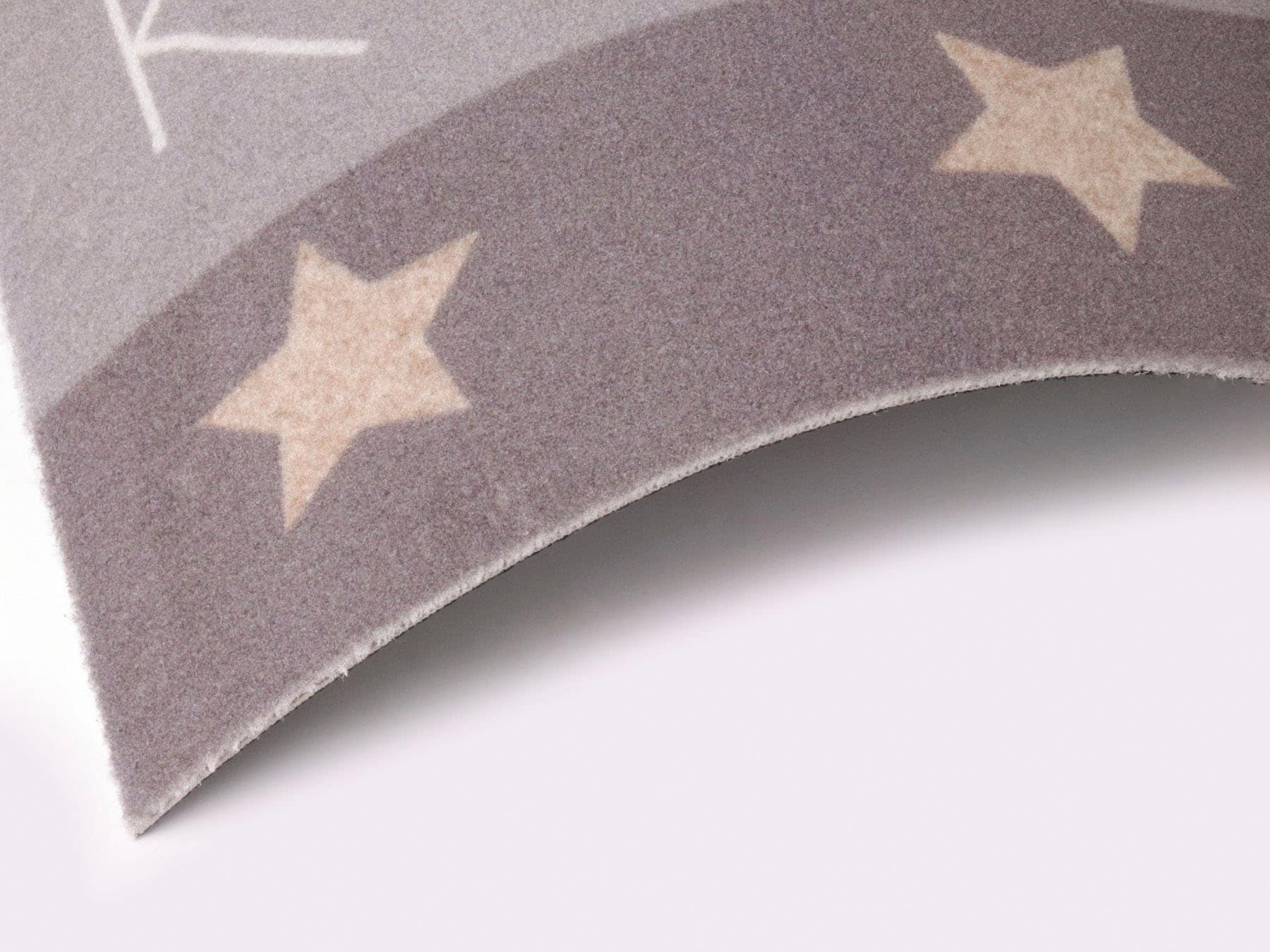 Primaflor-Ideen waschbar, rutschhemmend, Schriftzug Rechnung Textil Küchenläufer Motiv Sterne, mit rechteckig, »KITCHEN auf & Küche bestellen STAR«, in