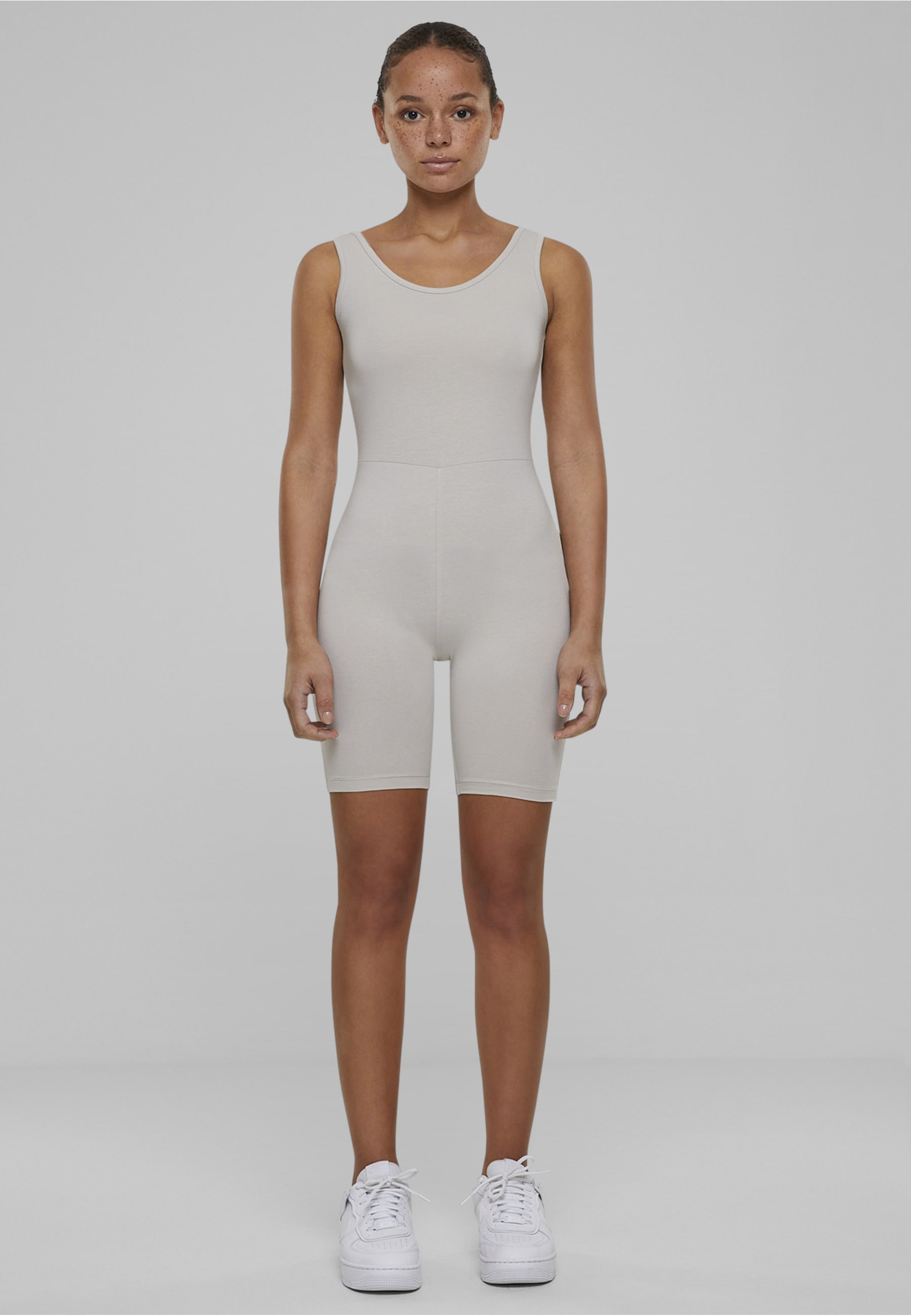 URBAN CLASSICS Jumpsuit »Urban Classics Damen Ladies Organic Stretch Jersey Jumpsuit« 1 Stk.