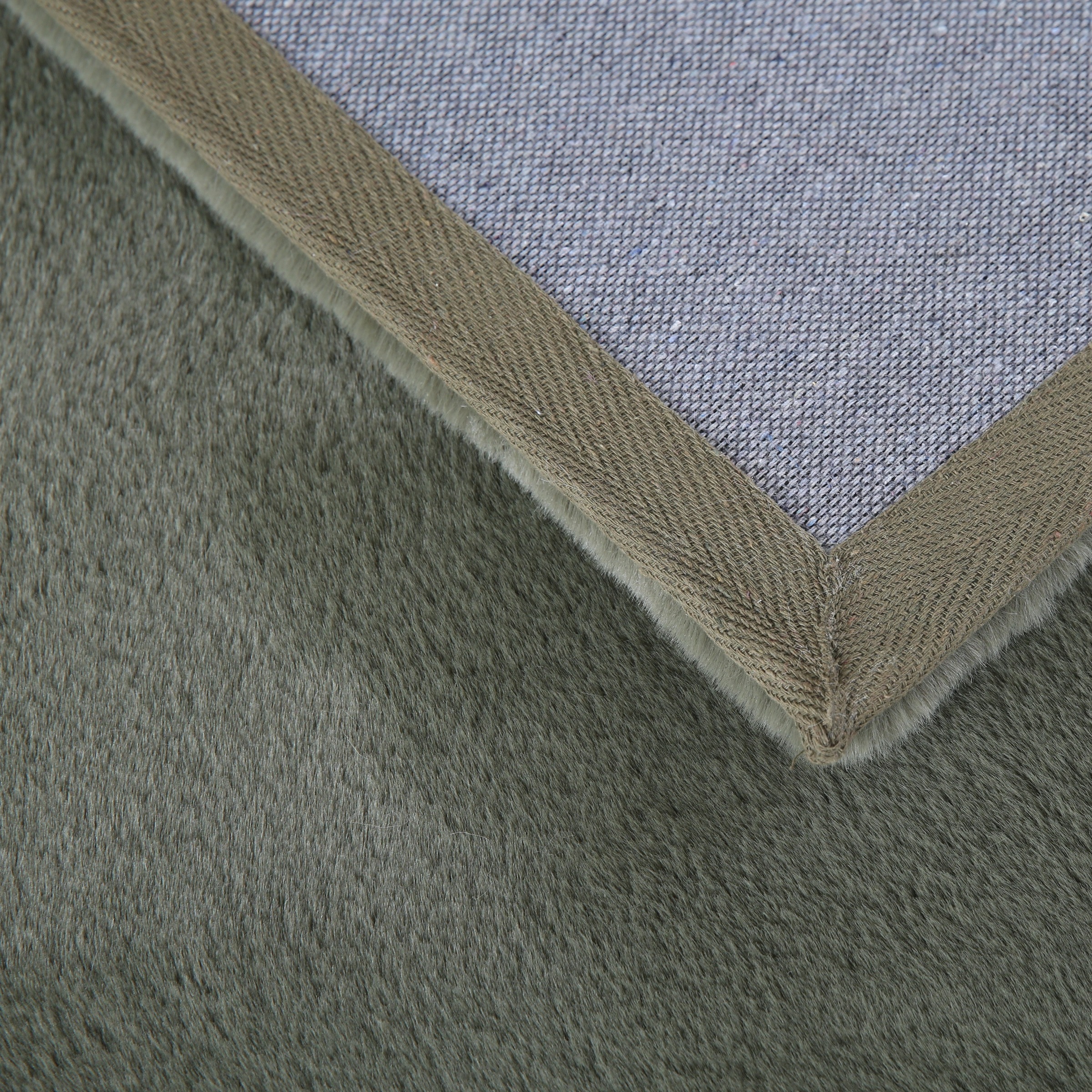 Ayyildiz Teppiche Hochflor-Teppich »POUFFY 5100«, rechteckig, 20 mm Höhe, Läufer, weicher glatter Softflor, Kaninchen Fell Haptik, waschbar