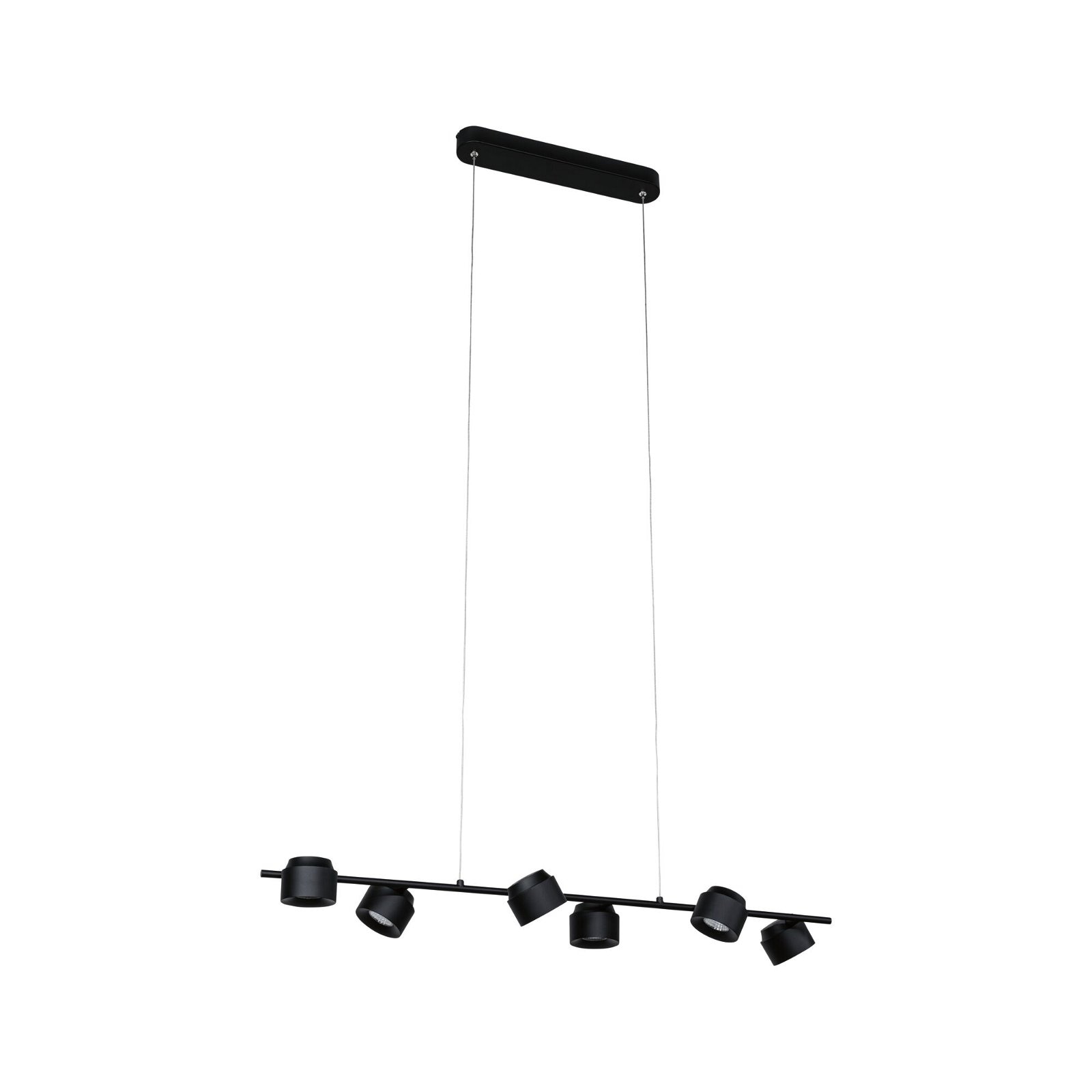 Paulmann LED Pendelleuchte »Puric Pane 6x4,5W Anthrazit/Schwarz 230V Metall günstig online kaufen