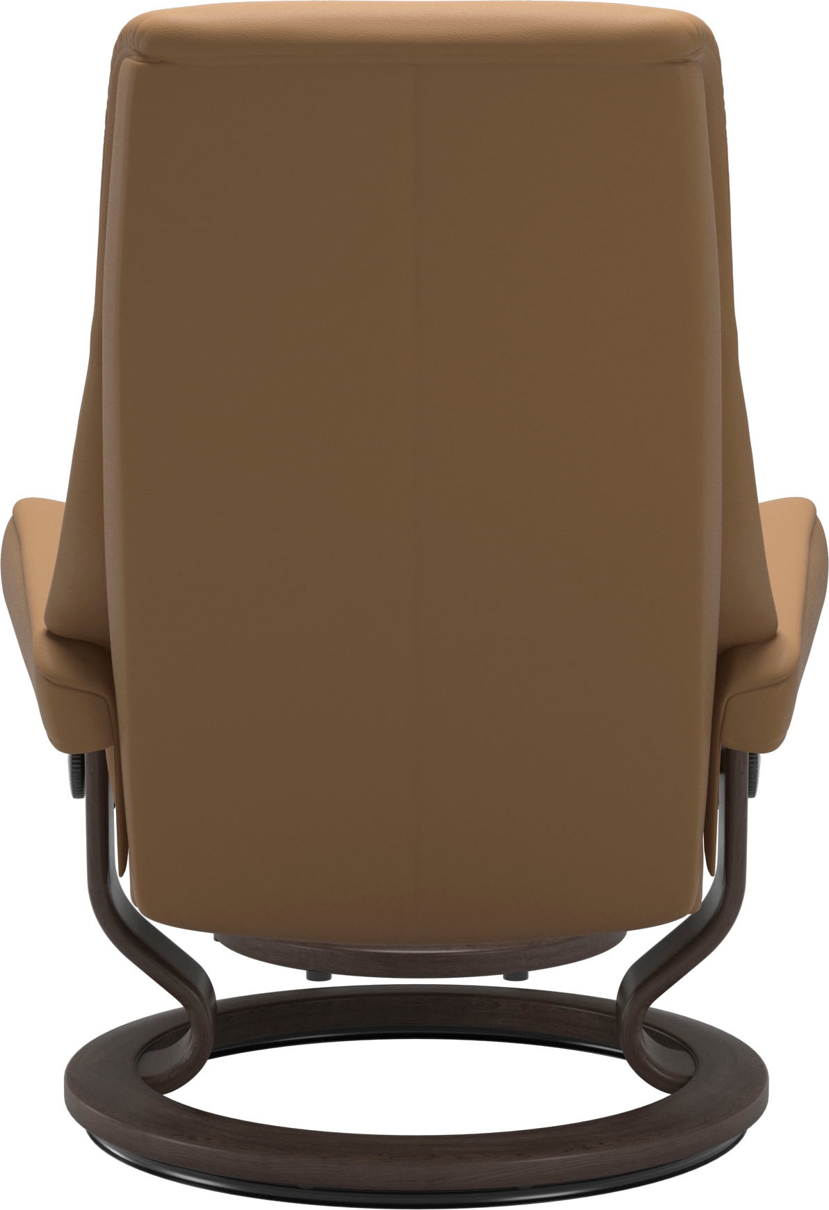 Stressless® Relaxsessel »View«, (Set, Relaxsessel mit Hocker), mit Classic Base, Größe M,Gestell Wenge