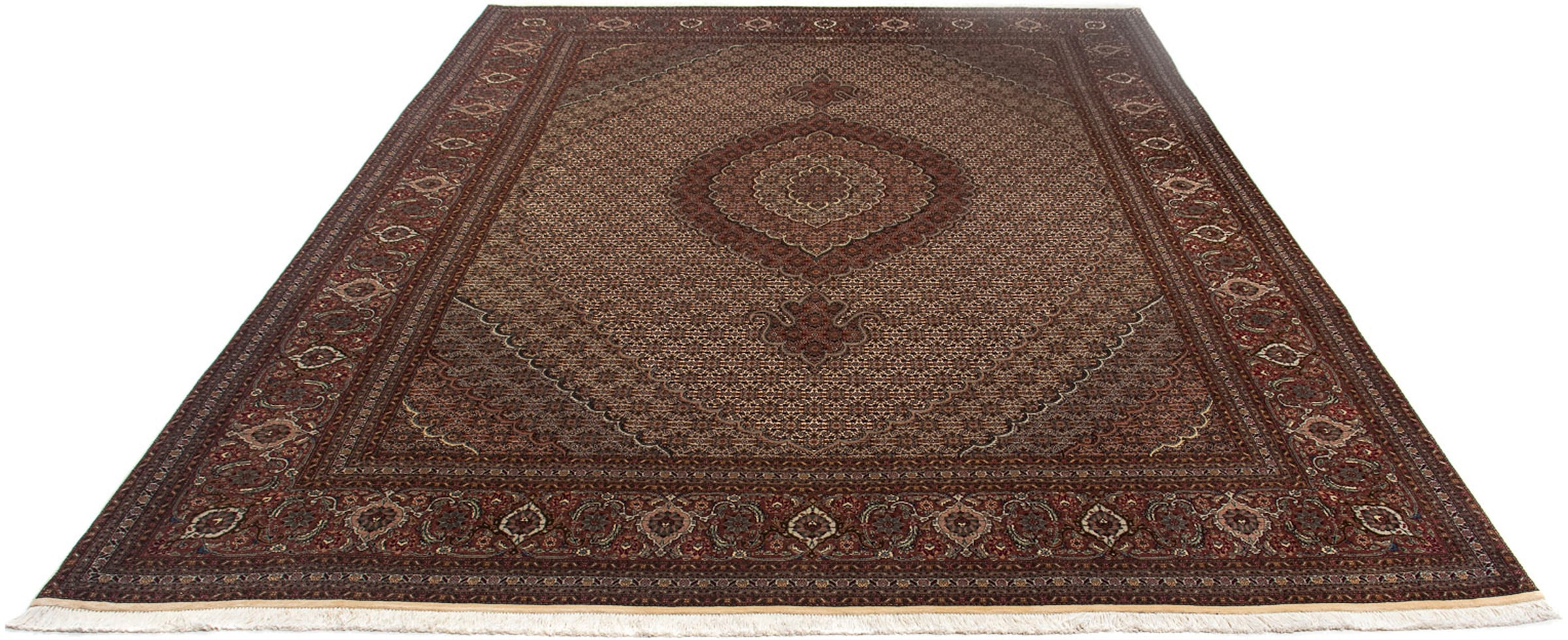 morgenland Orientteppich »Perser - Täbriz - 353 x 245 cm - braun«, rechteck günstig online kaufen