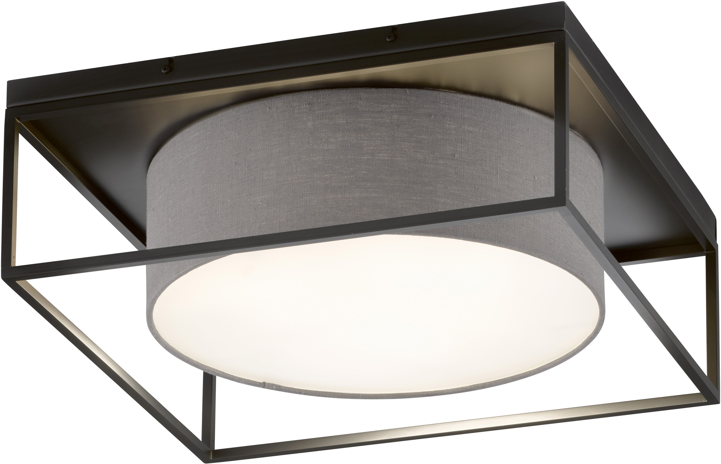 FISCHER & HONSEL Deckenleuchte »Carre«, Gr. 60 x 60 cm, für Leuchtmittel 4 günstig online kaufen