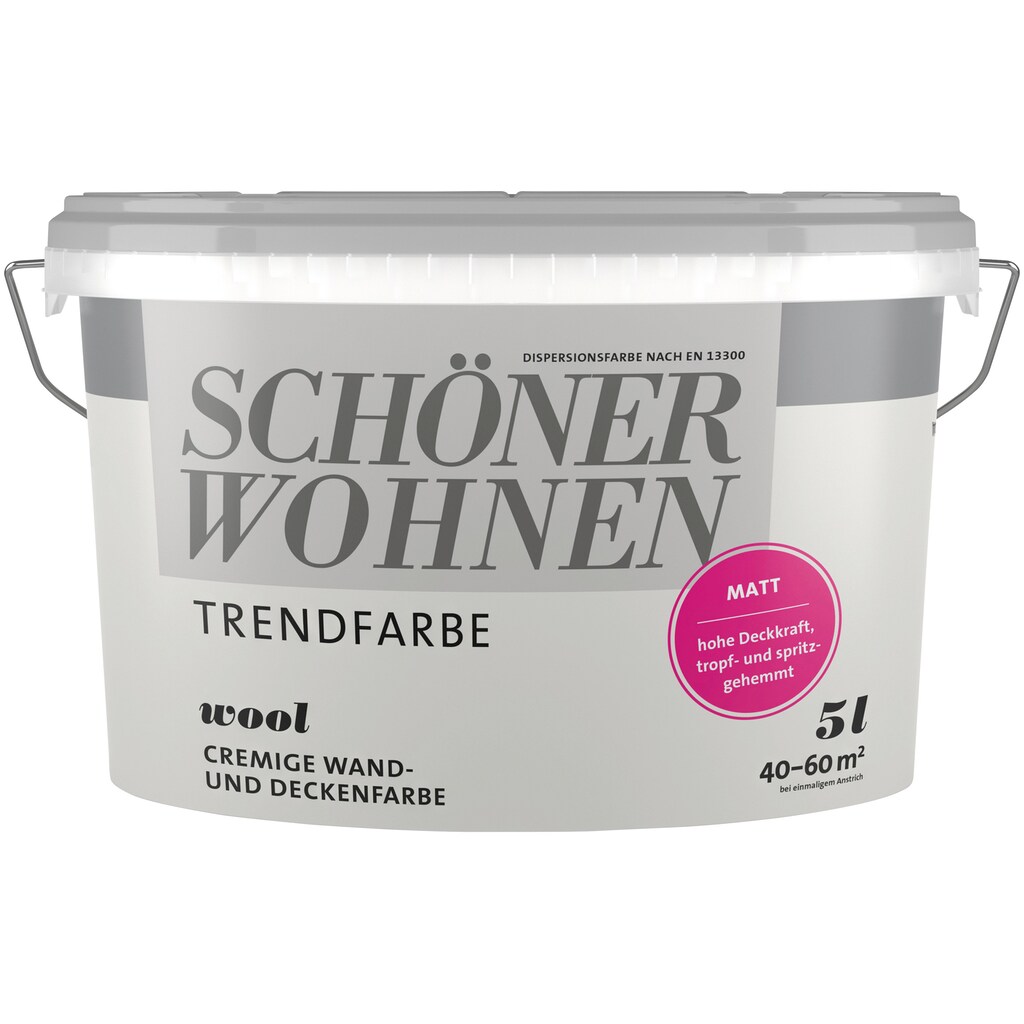 SCHÖNER WOHNEN FARBE Wand- und Deckenfarbe »TRENDFARBE«