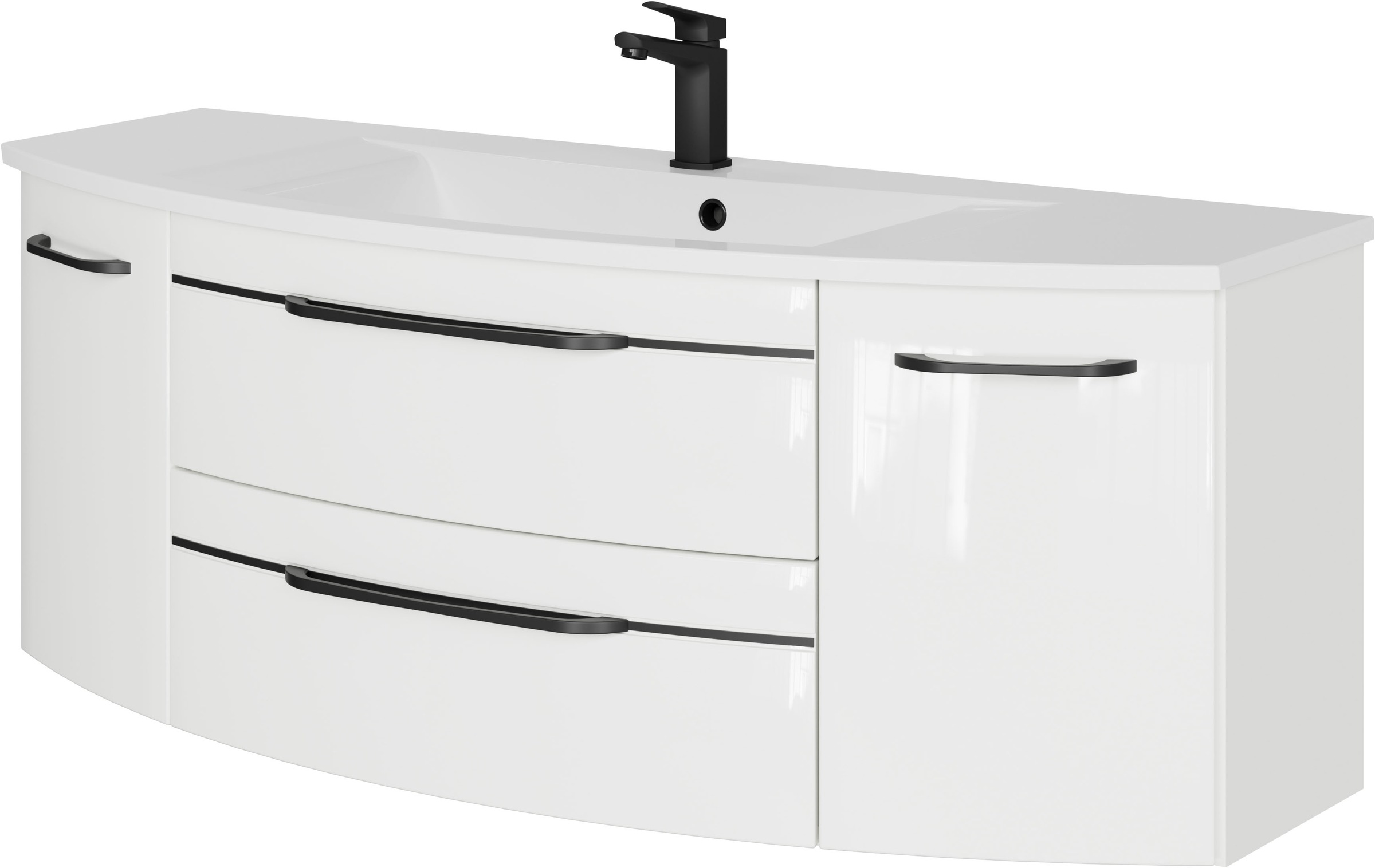 Saphir Waschtisch »Serie 7045 Mineralmarmor-Waschtisch und Unterschrank, 13 günstig online kaufen