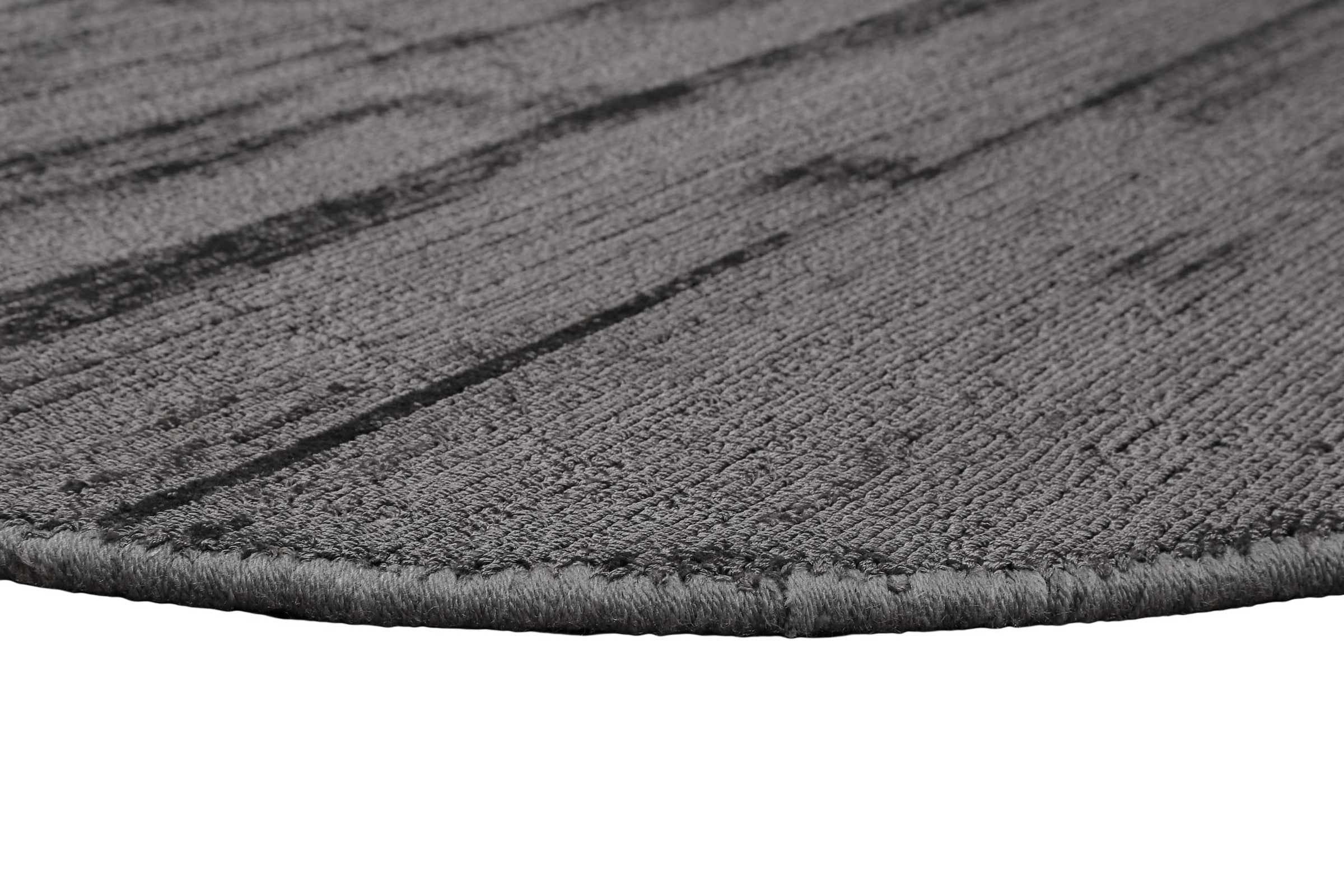 Esprit Teppich »Gil,  ESP-39954«, rund, 8 mm Höhe, handgewebt, seidig glänzend, schimmernde Farbbrillianz, Melangeeffekt