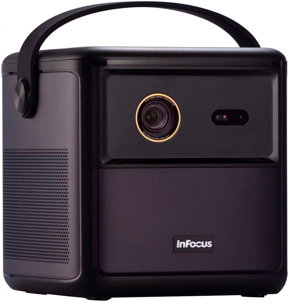 INFOCUS Beamer »Beamer mit Full HD, 350 ISO-Lumen, LED, DLP, Google TV & 3D, HDR10« (350 lm 1920 x 1080 px) schwarz Erleben Sie 25.000 Stunden...