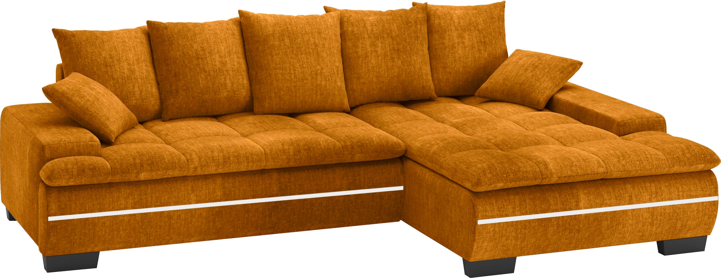 Mr. Couch Ecksofa »Haiti II, L-Form«, RGB-LED Beleuchtung, wahlweise mit Ka günstig online kaufen