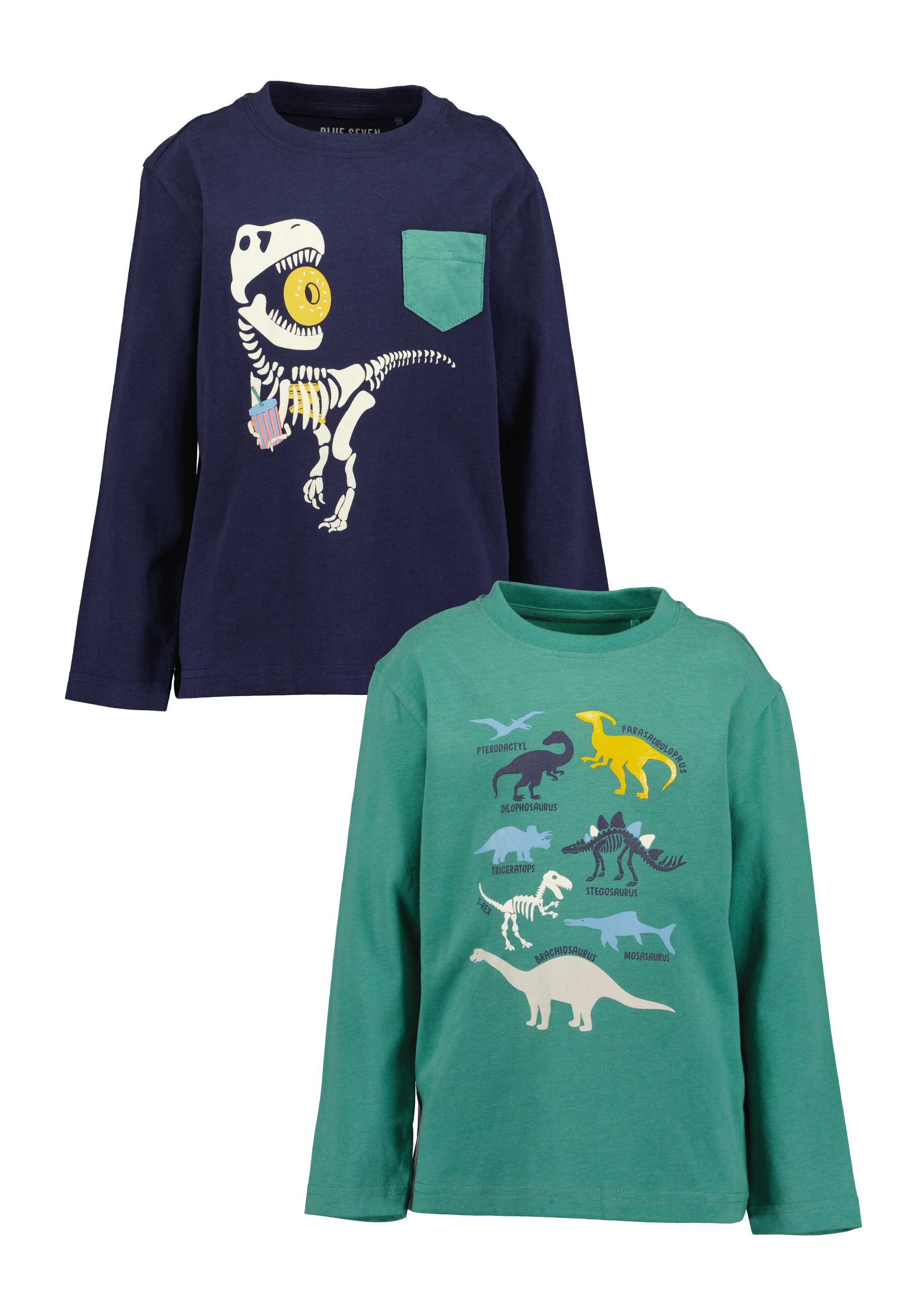 Blue Seven Langarmshirt Packung, 2 Baumwolle