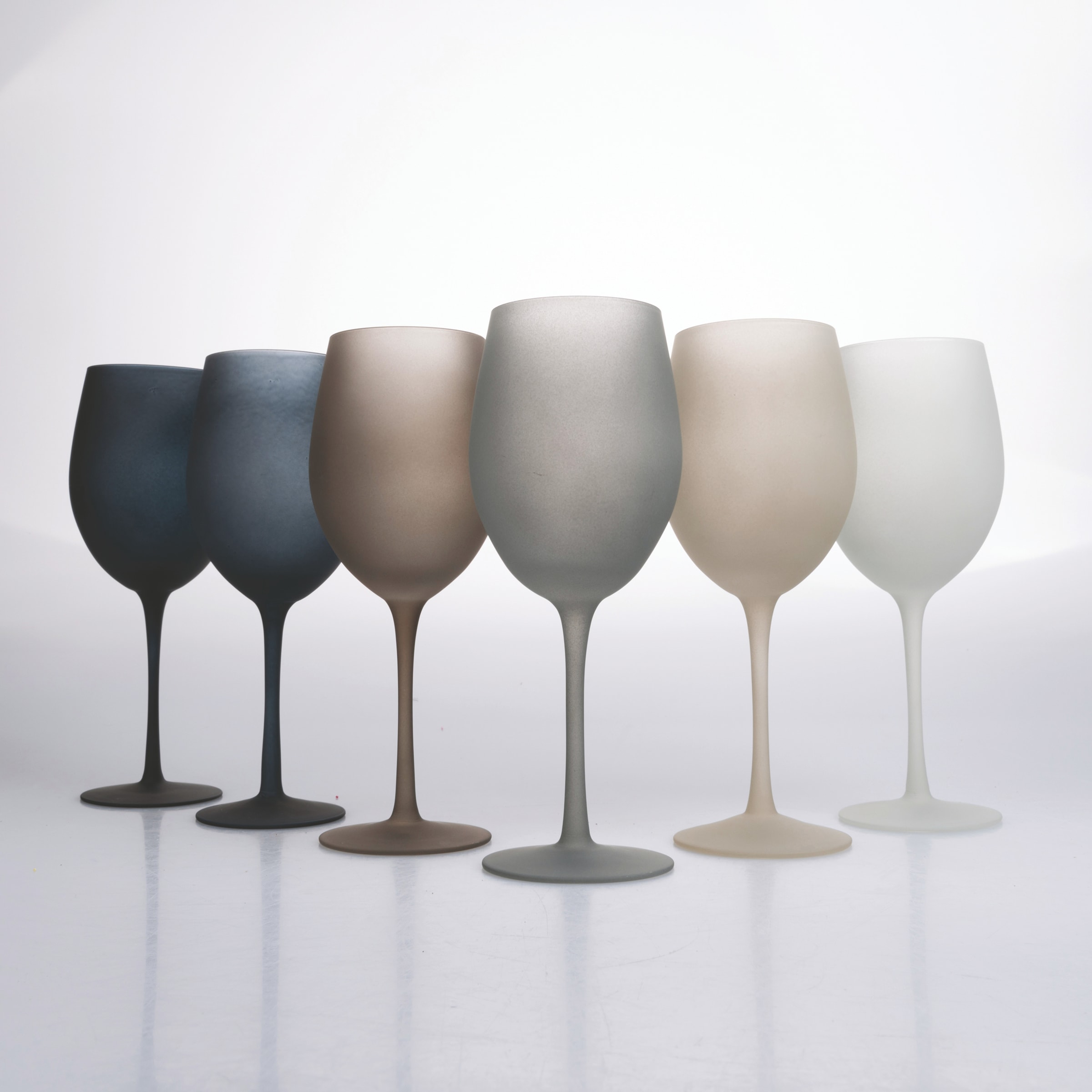 Villa d'Este Weinglas »Happy Hour Stones«, (Set, 6 tlg.), Gläser-Set, 6-teilig, Inhalt 550 ml