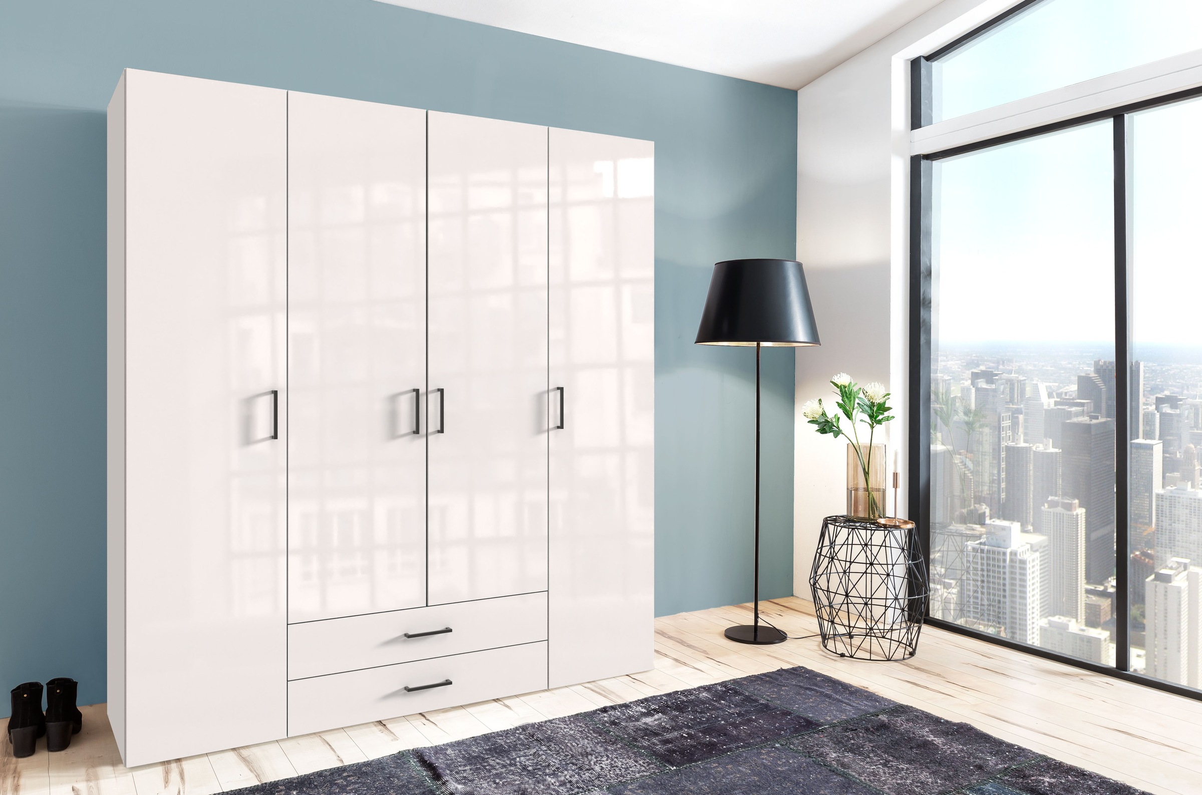 Wimex Drehtürenschrank »Mugano, 135 oder 180cm breit, 208 oder 236cm hoch, günstig online kaufen