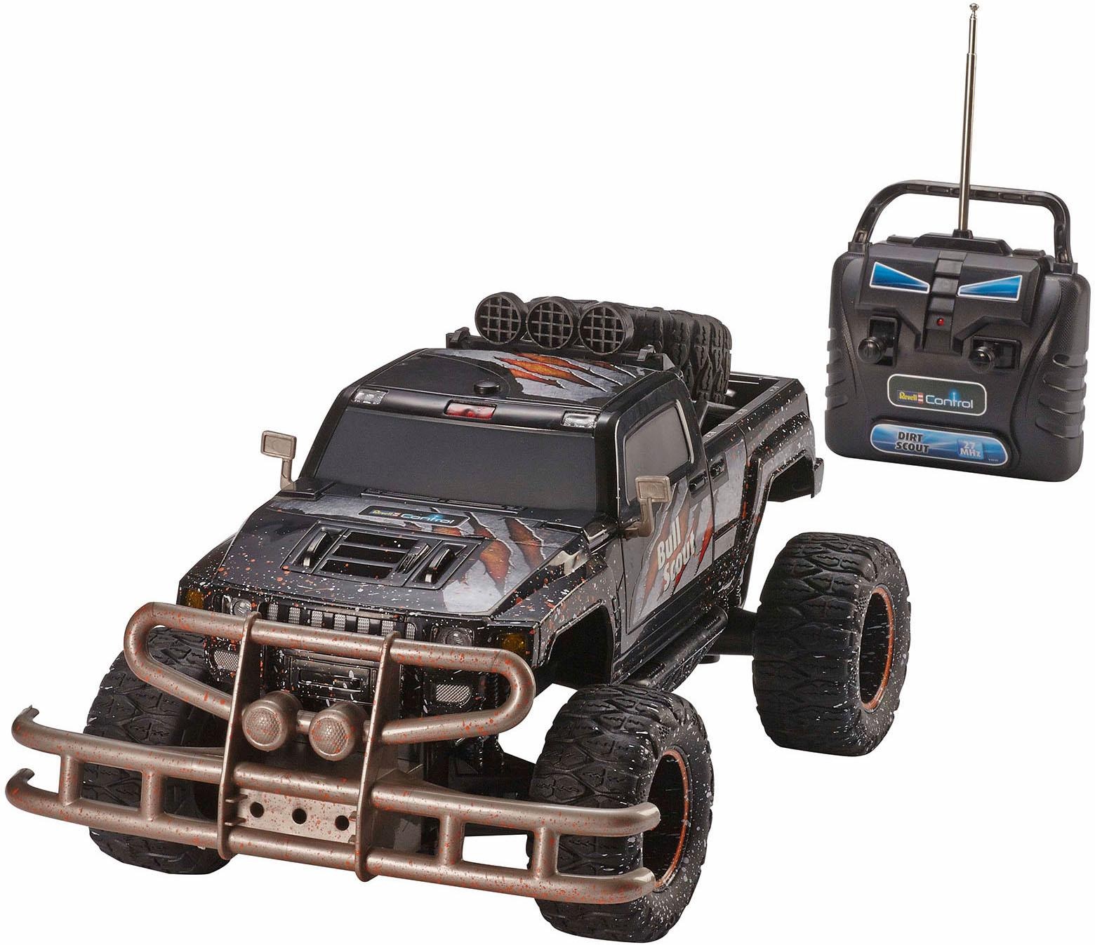 Revell® RC-Monstertruck »Revell® control, RC Monster Truck Bull Scout«, mit Licht