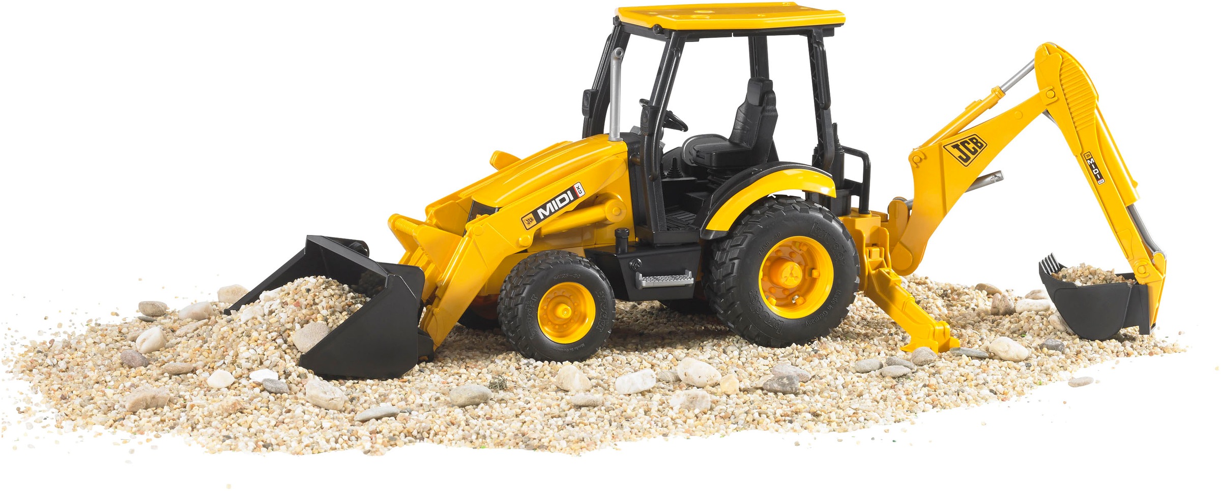 Bruder® Spielzeug-Bagger »JCB Midi CX Baggerlader (02427)«, Made in Europe
