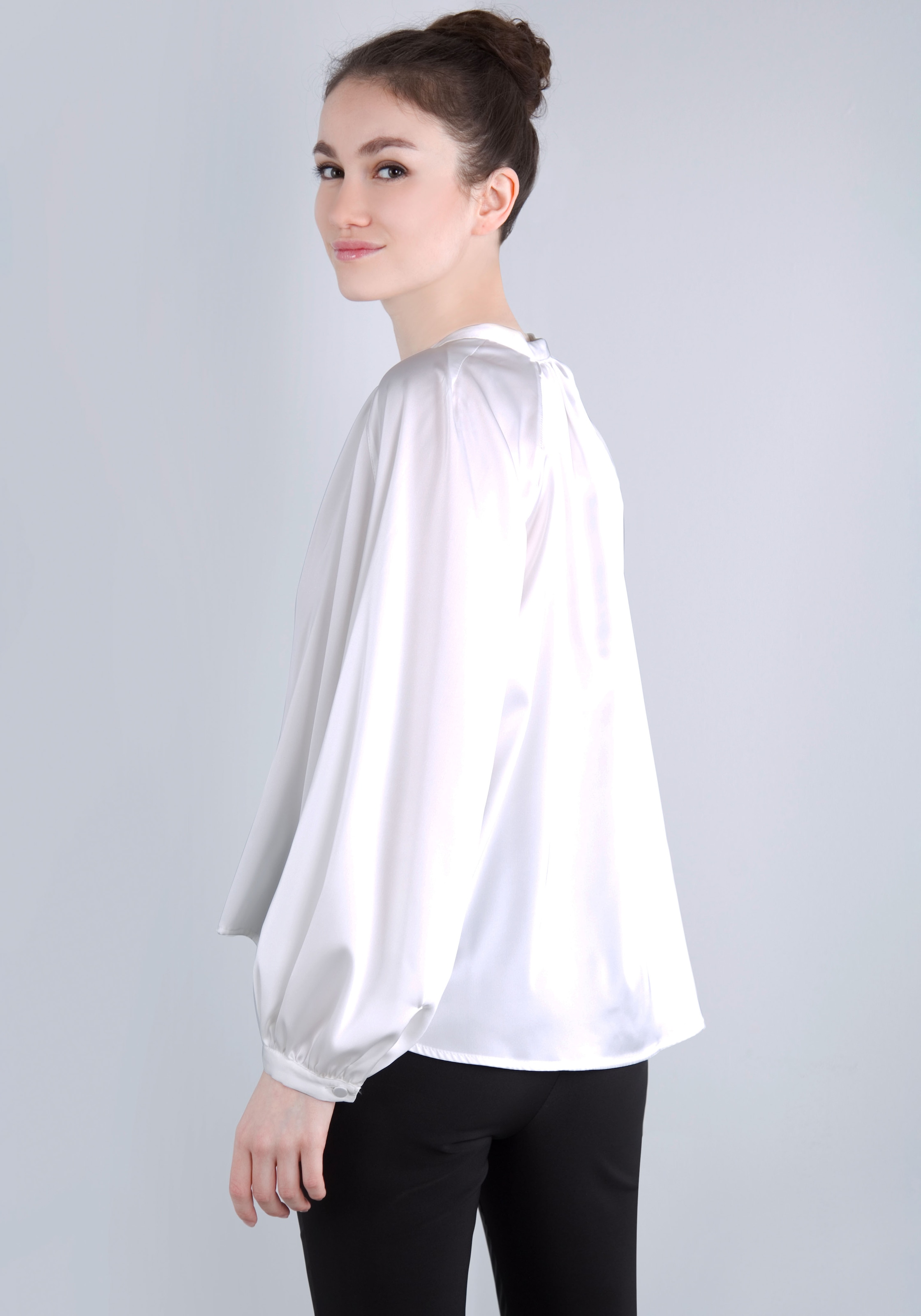 IMPERIAL Blusenshirt, in satinierter Optik
