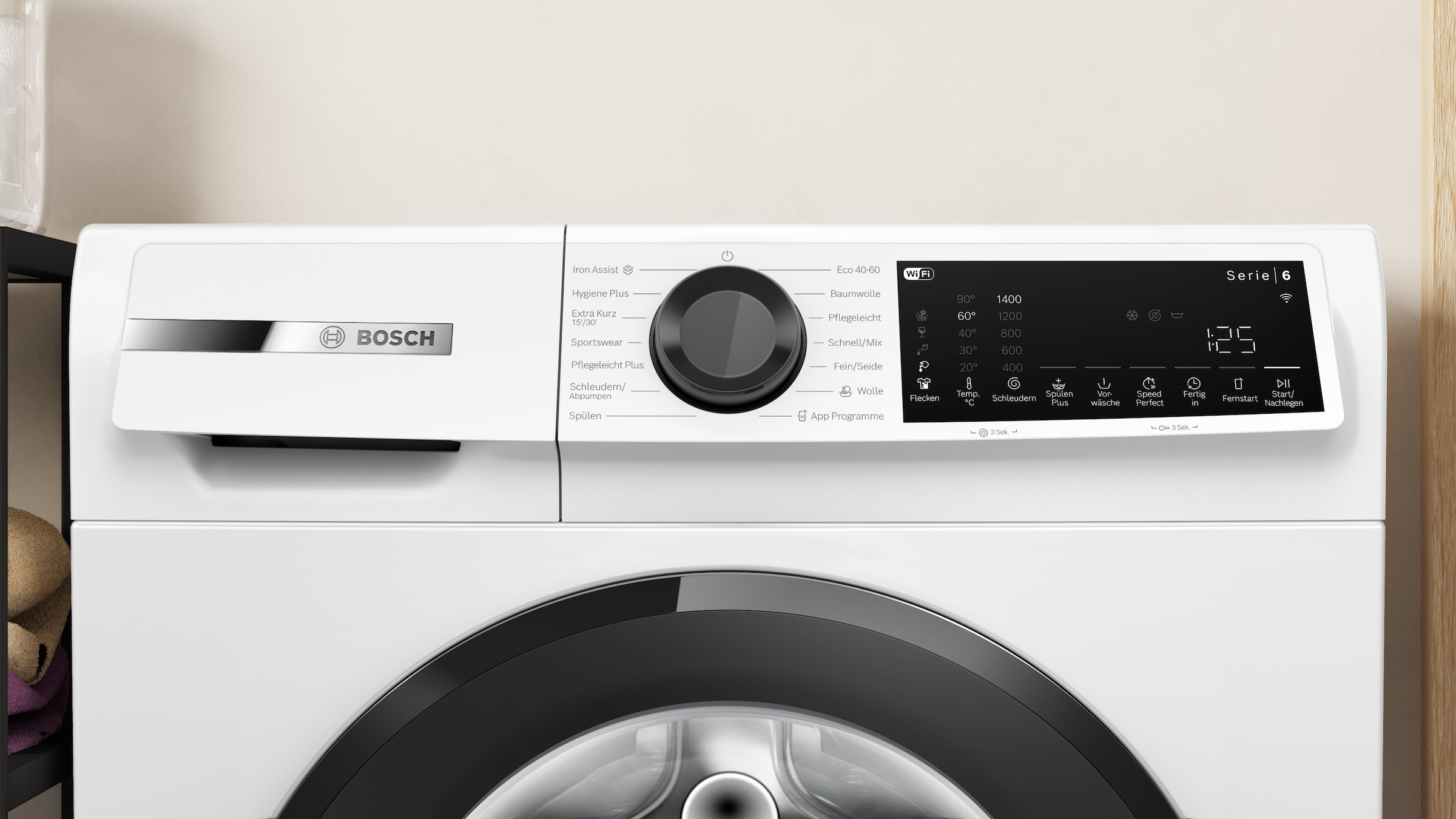 BOSCH Waschmaschine Serie 6 »WGJ2540T1« 10 kg 1400 U/min