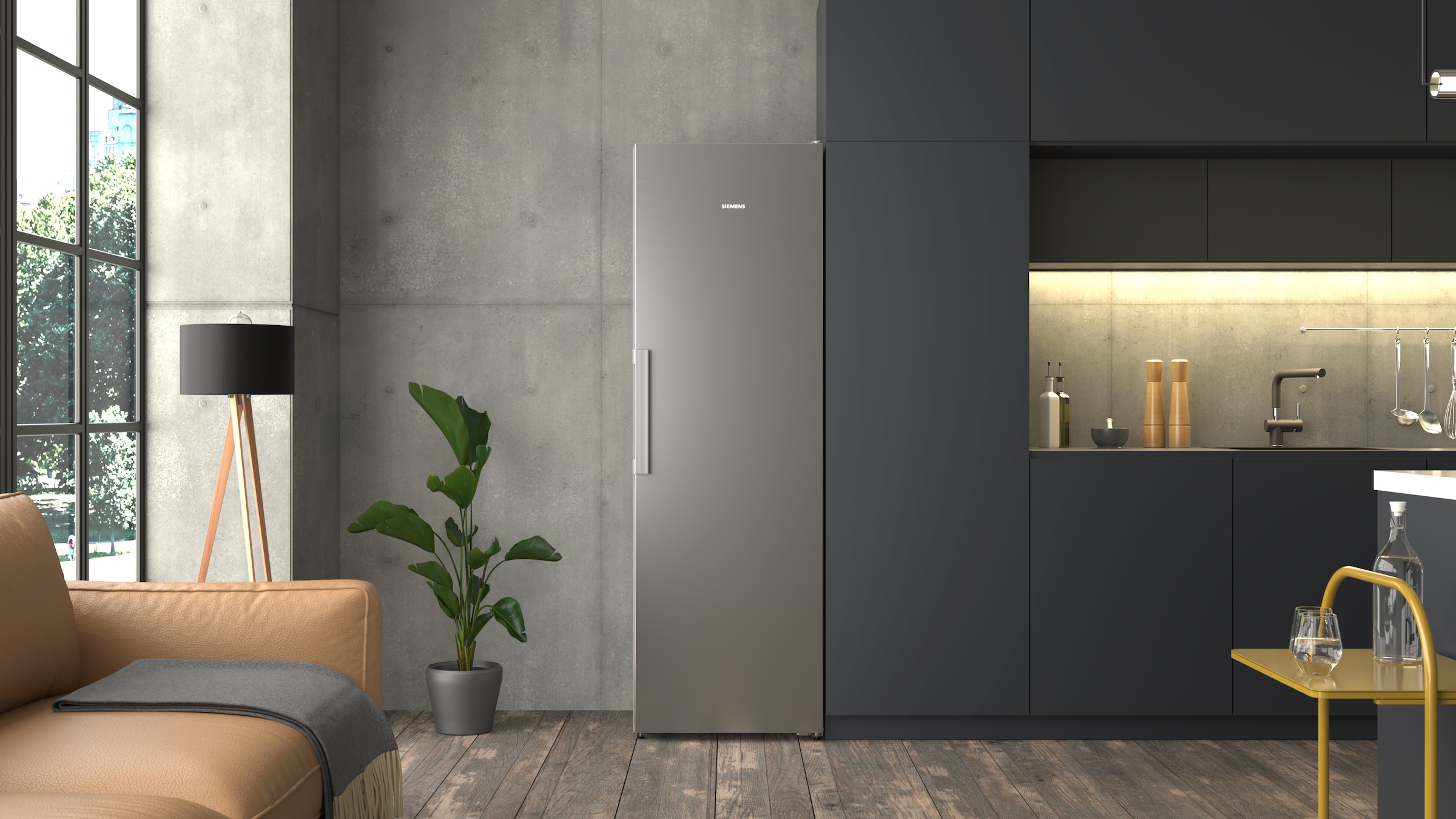 SIEMENS Gefrierschrank iQ300 »GS36NVICG« 186,2 cm hoch 59,5 cm breit